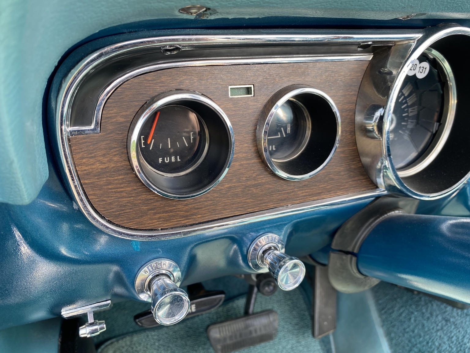 Innenraumfoto von 1966 Ford Mustang 289 Cabriolet (34)