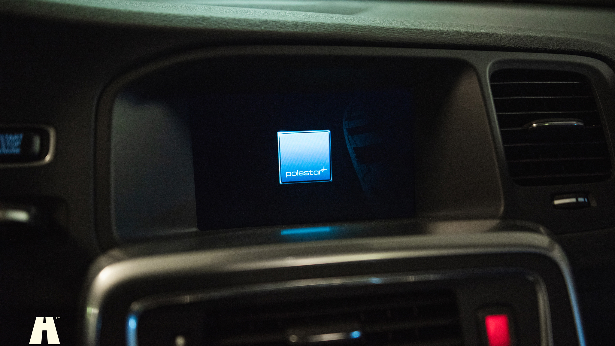 Interiörbild 2017 Volvo V60 Polestar T6