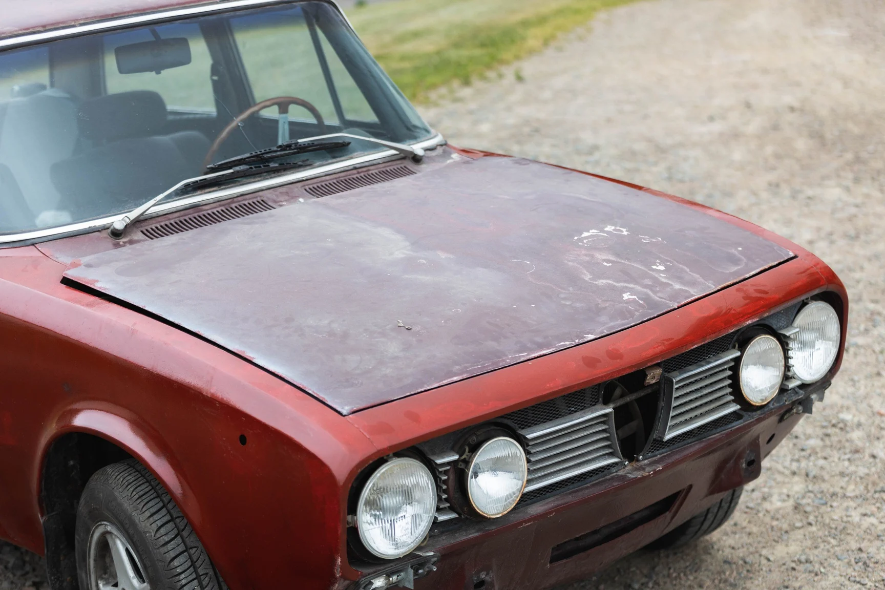 Exteriörbild på 1970 Alfa Romeo 1750 Berlina (23)