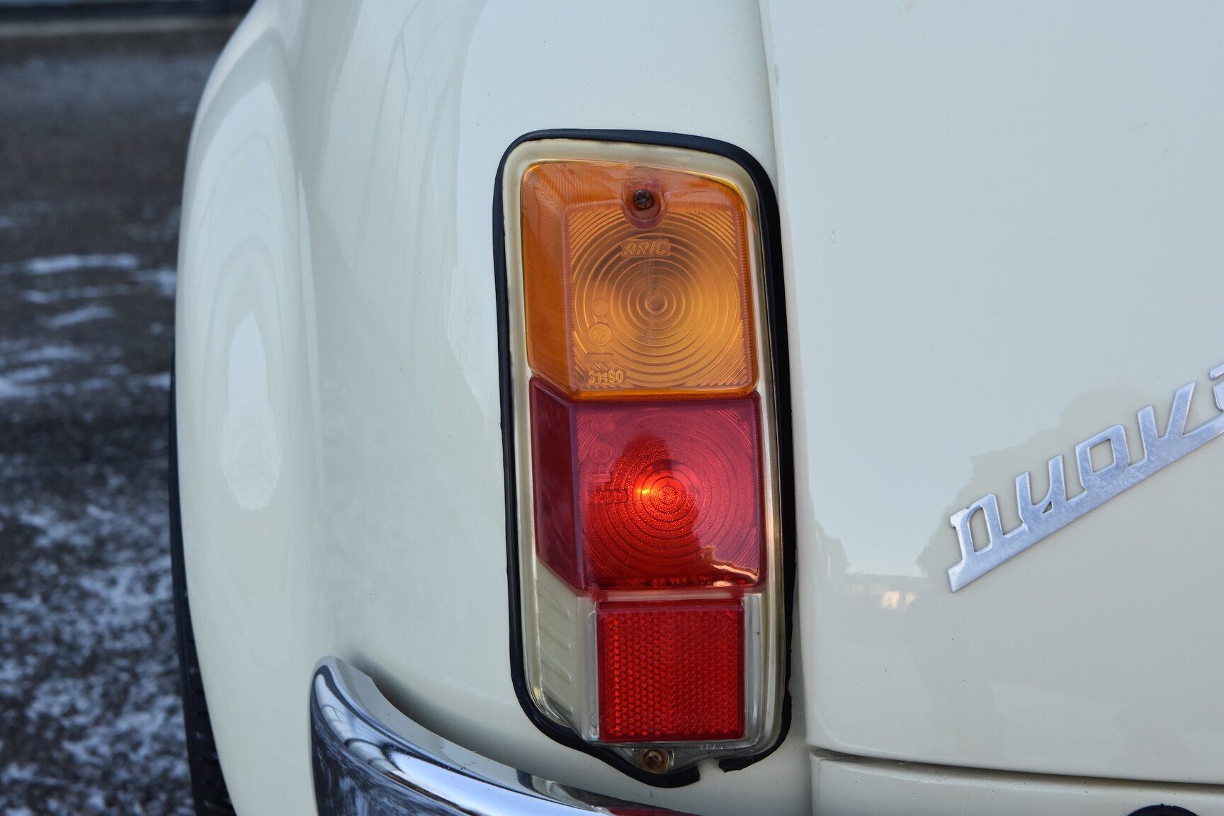 Exteriörbild på 1968 Fiat 500
