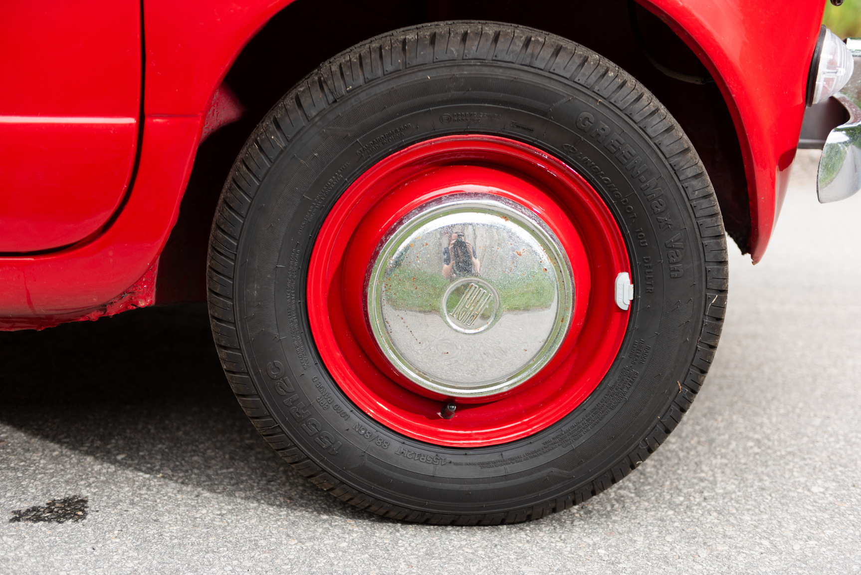 Exteriörbild på 1968 Fiat 600D