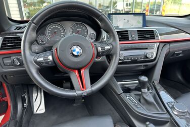 Interior image of 2018 BMW M4 Competition Convertible F83 Manual