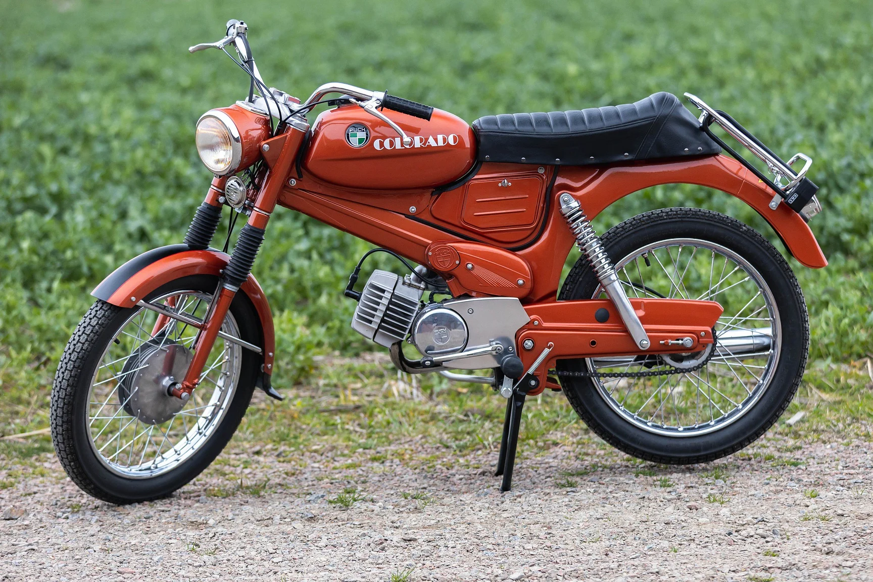 Exteriörbild på PUCH Dakota custom 70cc (1)