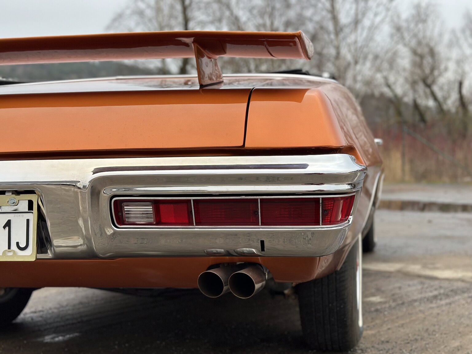 Exteriörbild på 1971 Pontiac GTO 455 HO Convertible 