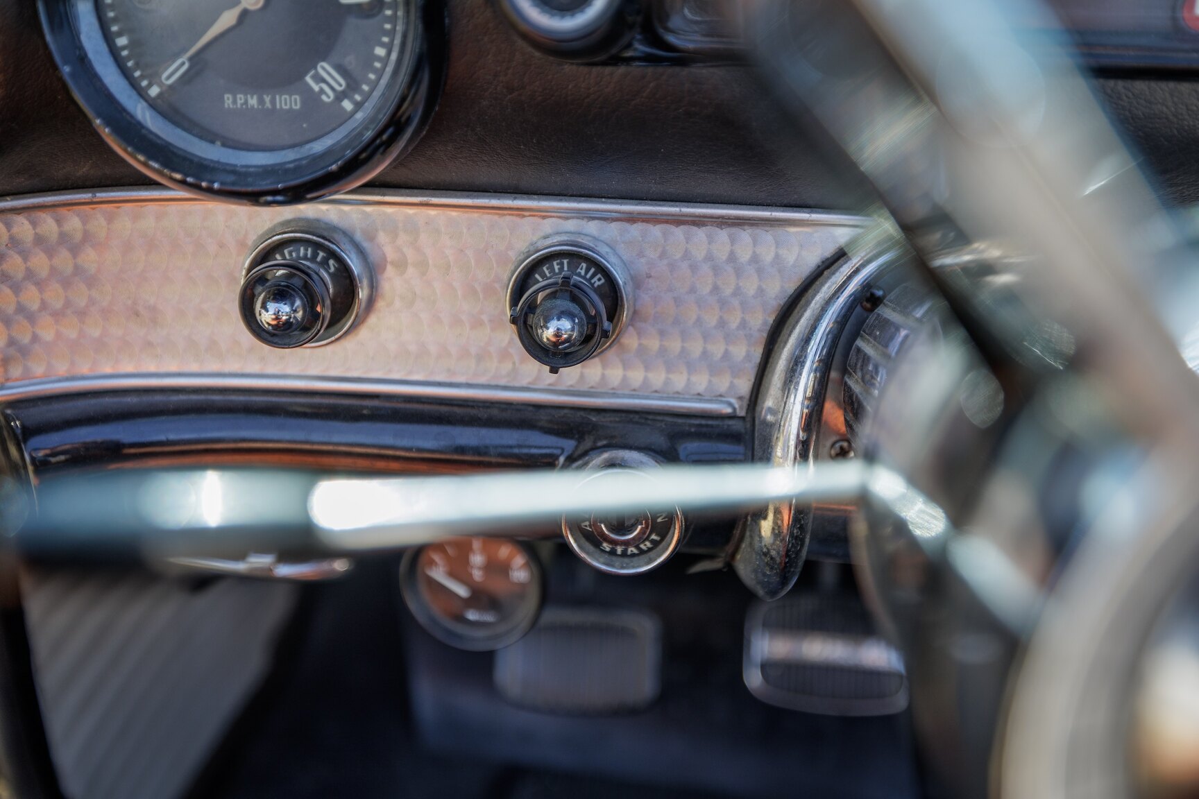 Innenraumfoto von 1956 Ford Thunderbird