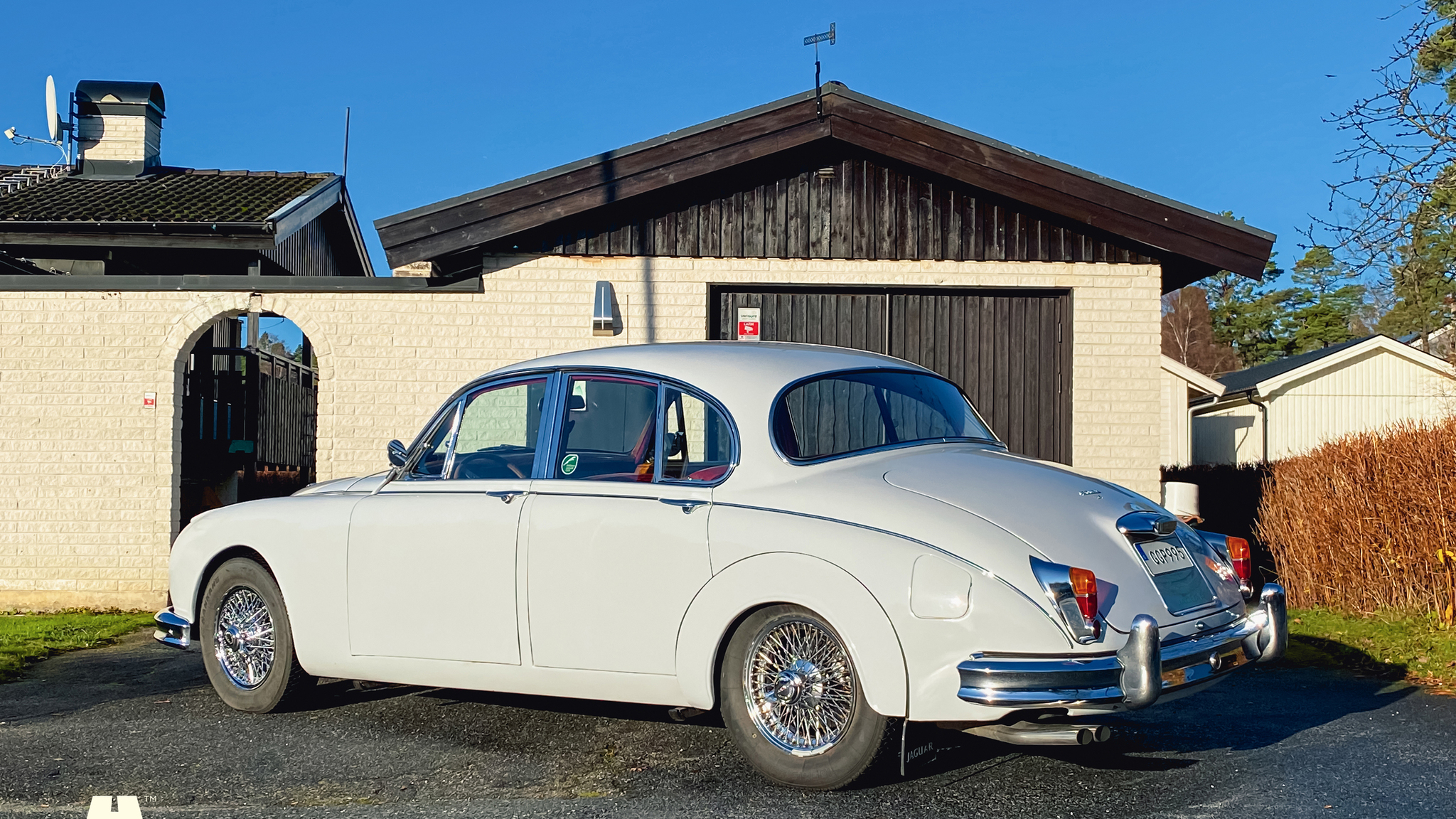 Exteriörbild på 1961 Jaguar Mark 2