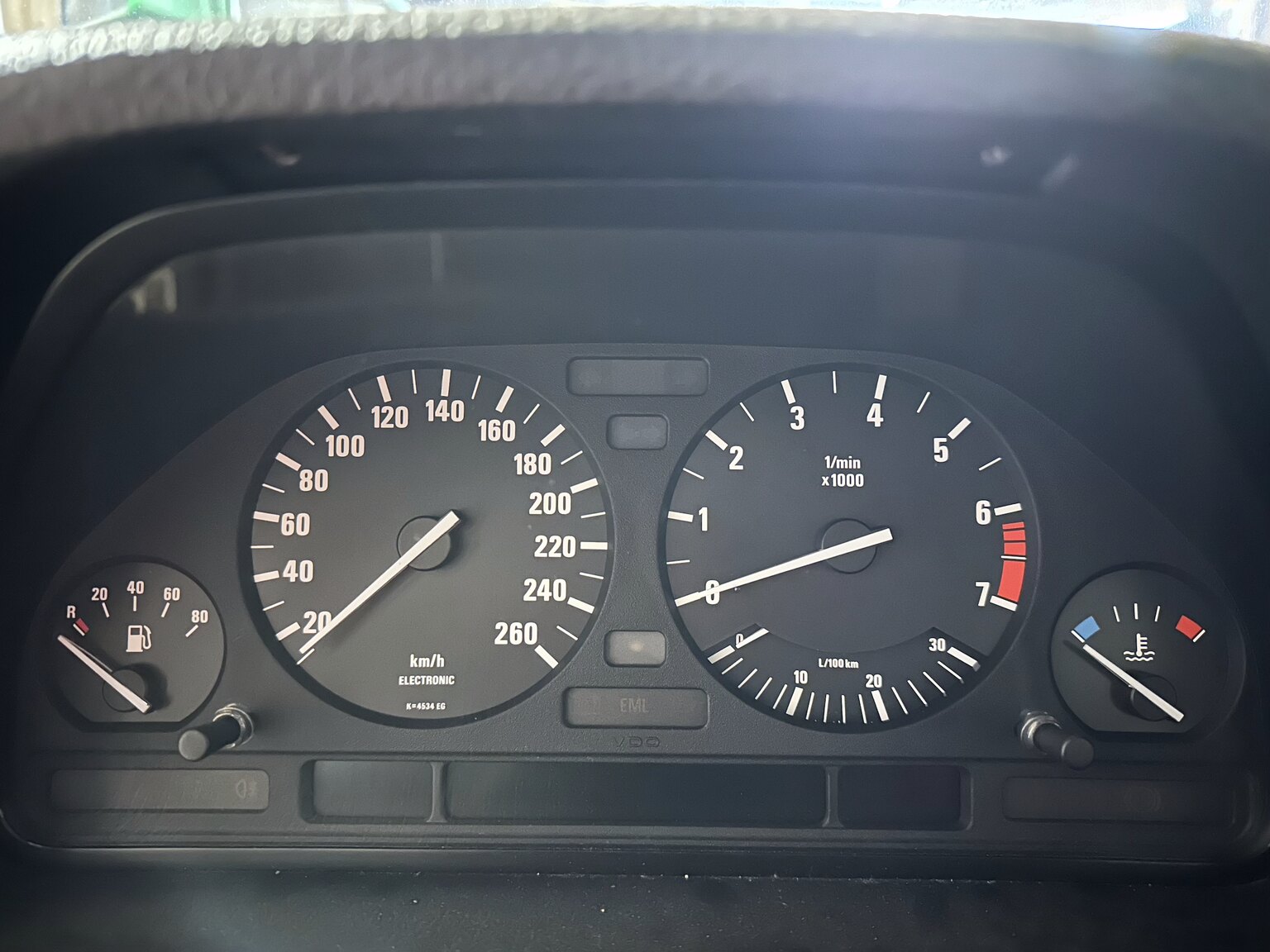 Innenraumfoto von 1988 BMW 535i