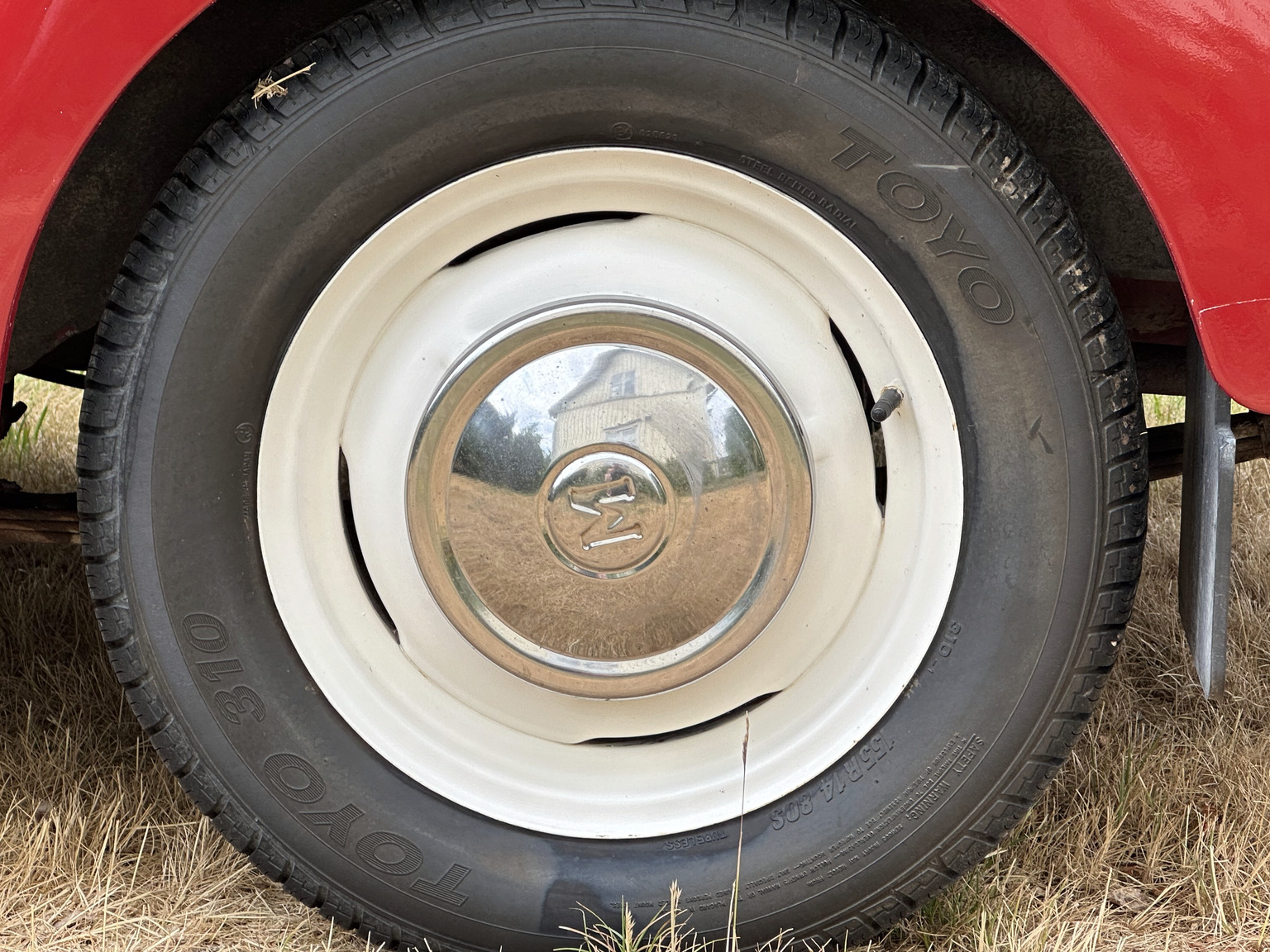Exteriörbild på 1958 Morris Minor 1000
