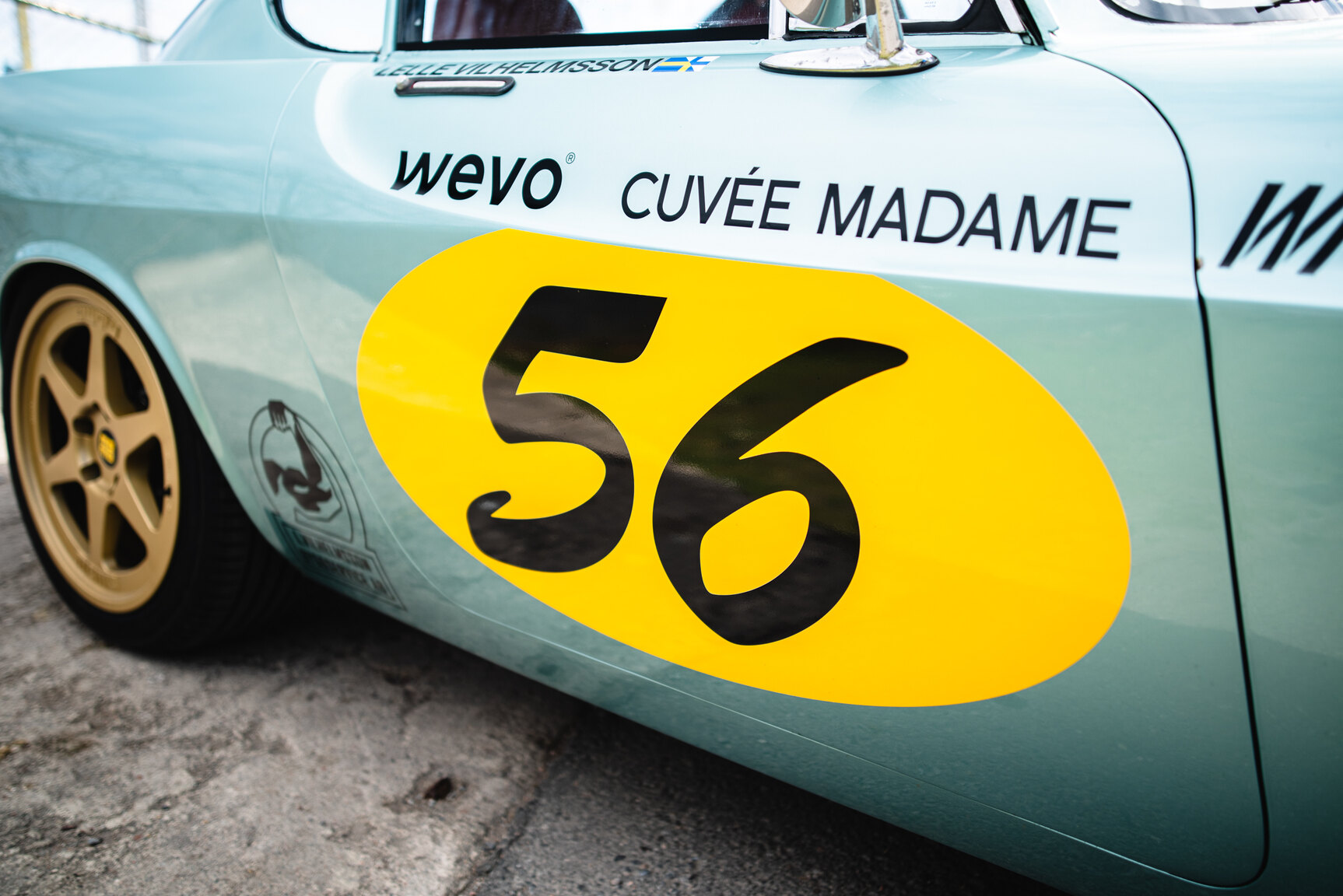 Exteriörbild på 1966 Volvo P1800 V8 Custom