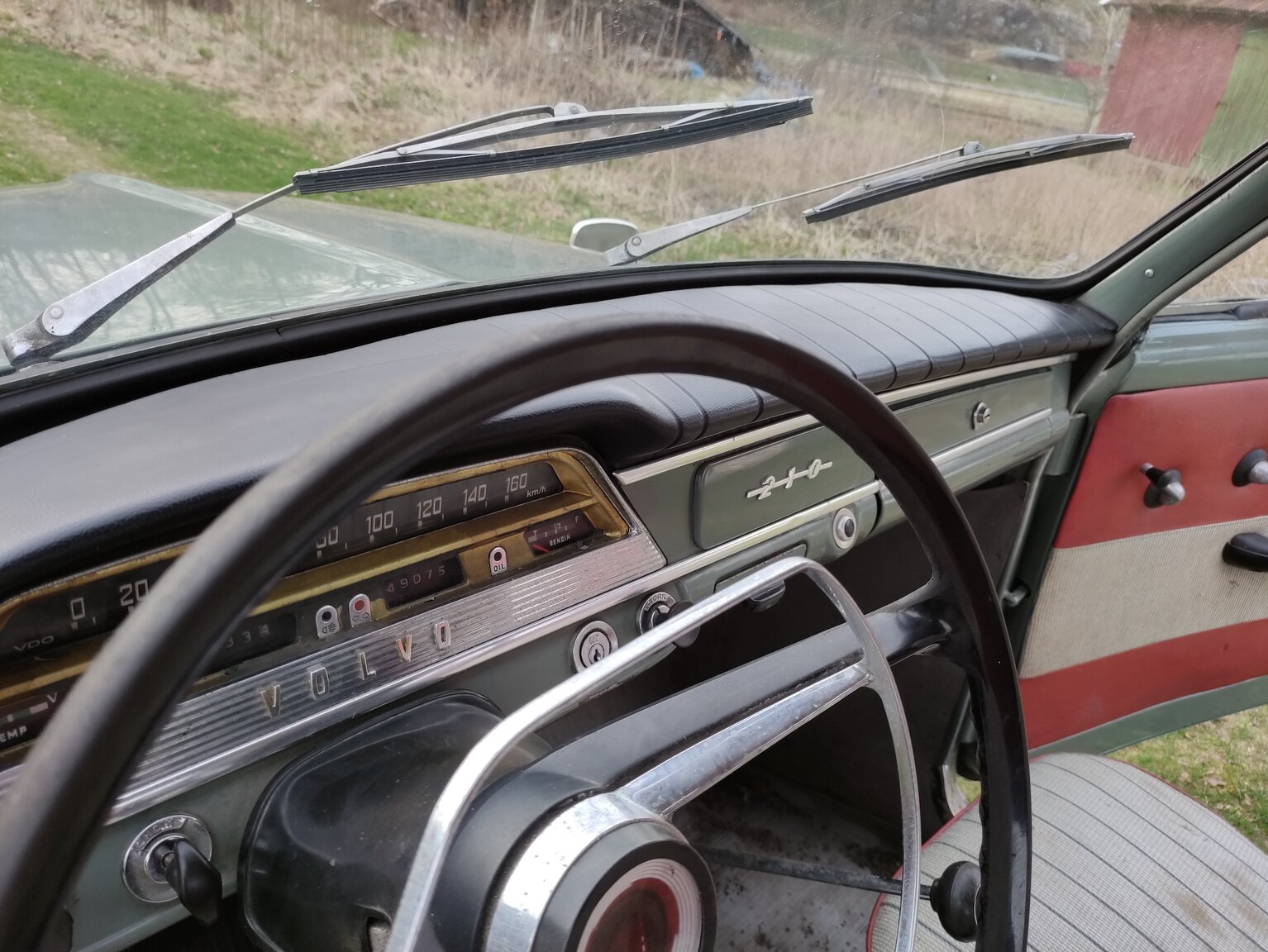 Innenraumfoto von 1960 Volvo P210 Duett