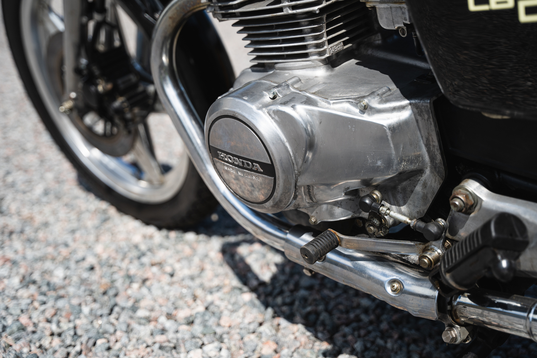 Image of 1981 Honda CB250N mechanics