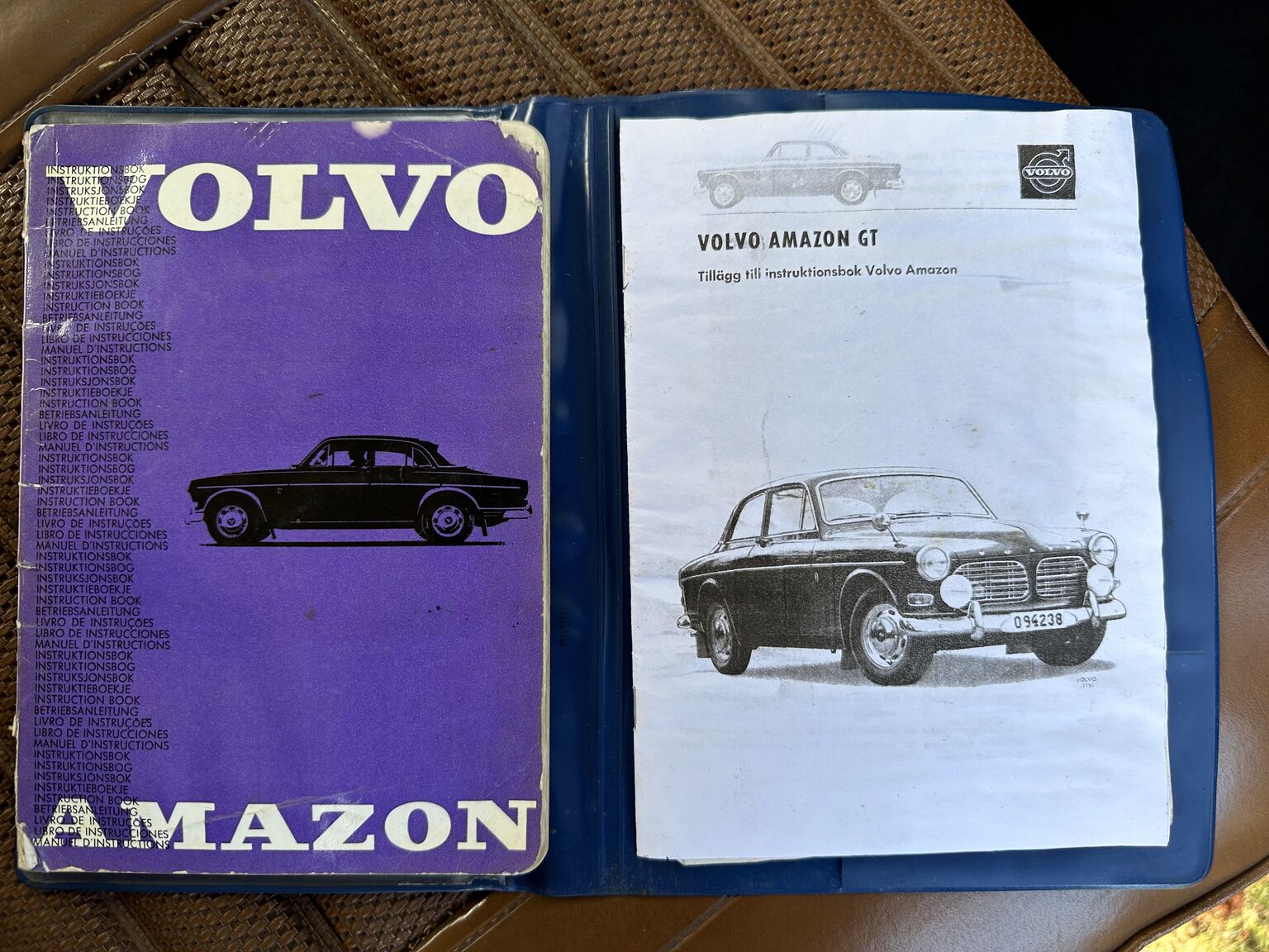 Dokumentation för 1967 Volvo Amazon 123 GT (2)