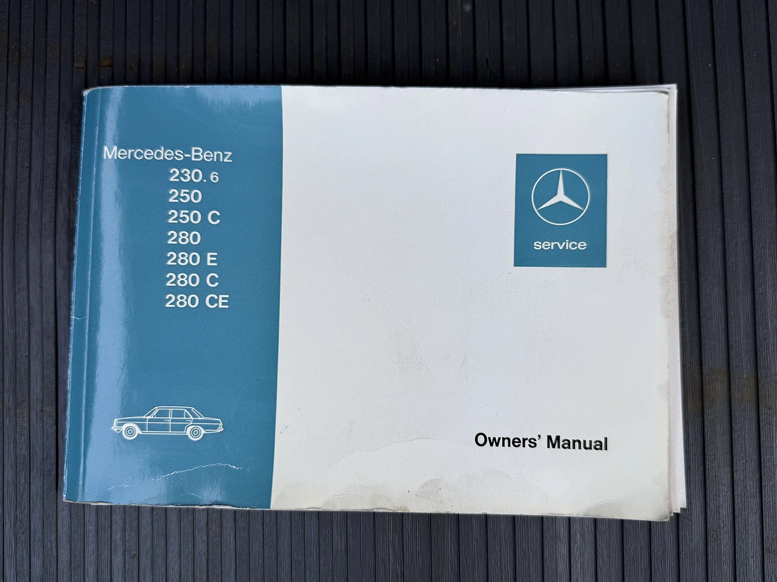 Dokumentation för 1974 Mercedes-Benz 230 Automatic (1)