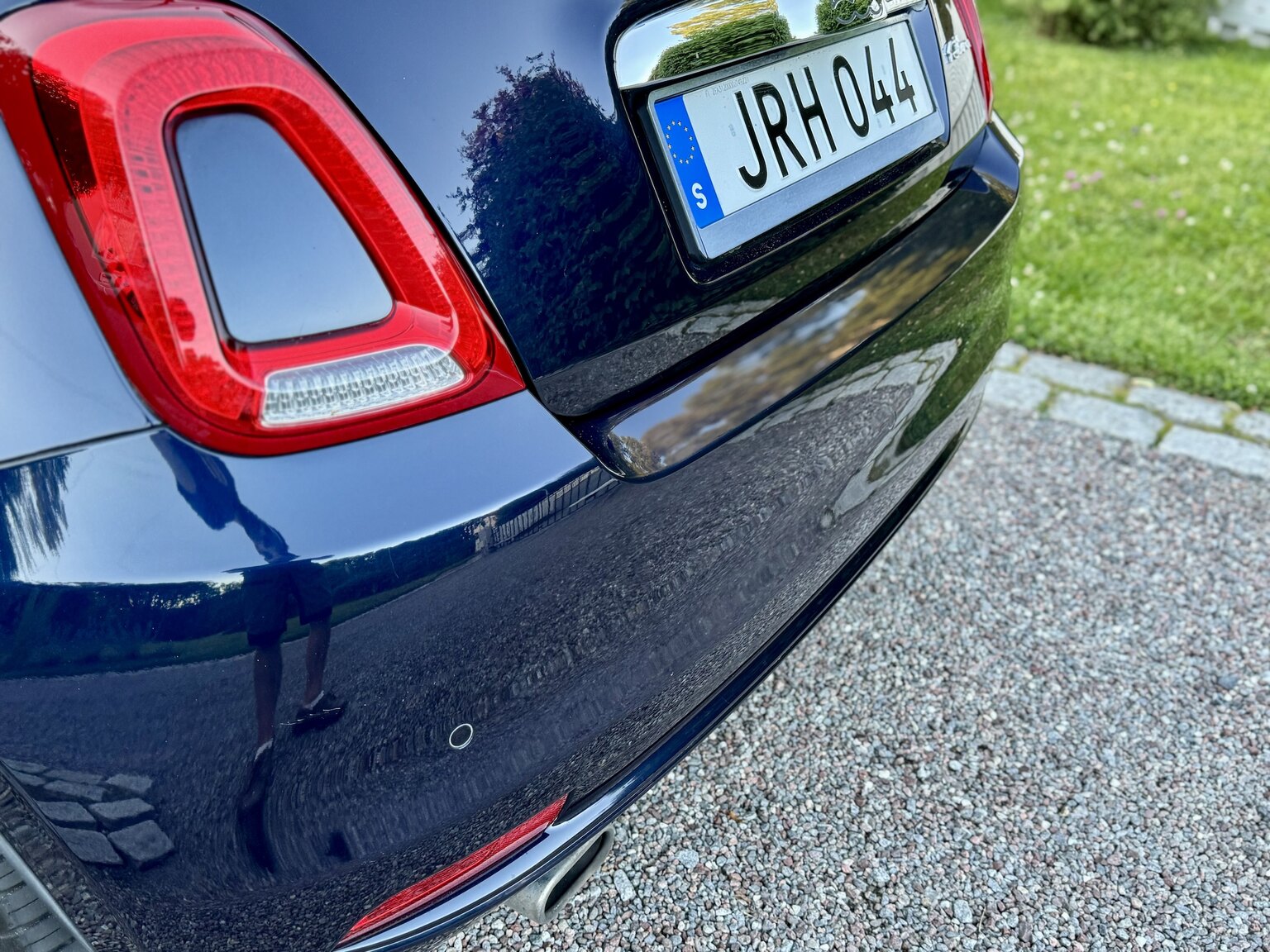 Exteriörbild på 2017 Fiat 500 Riva