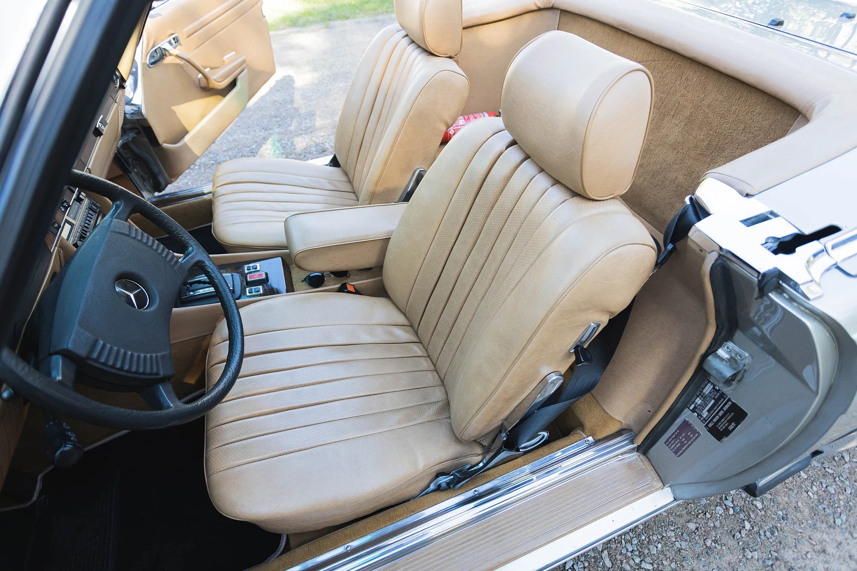 Innenraumfoto von 1980 Mercedes-Benz 450 SL  (4)