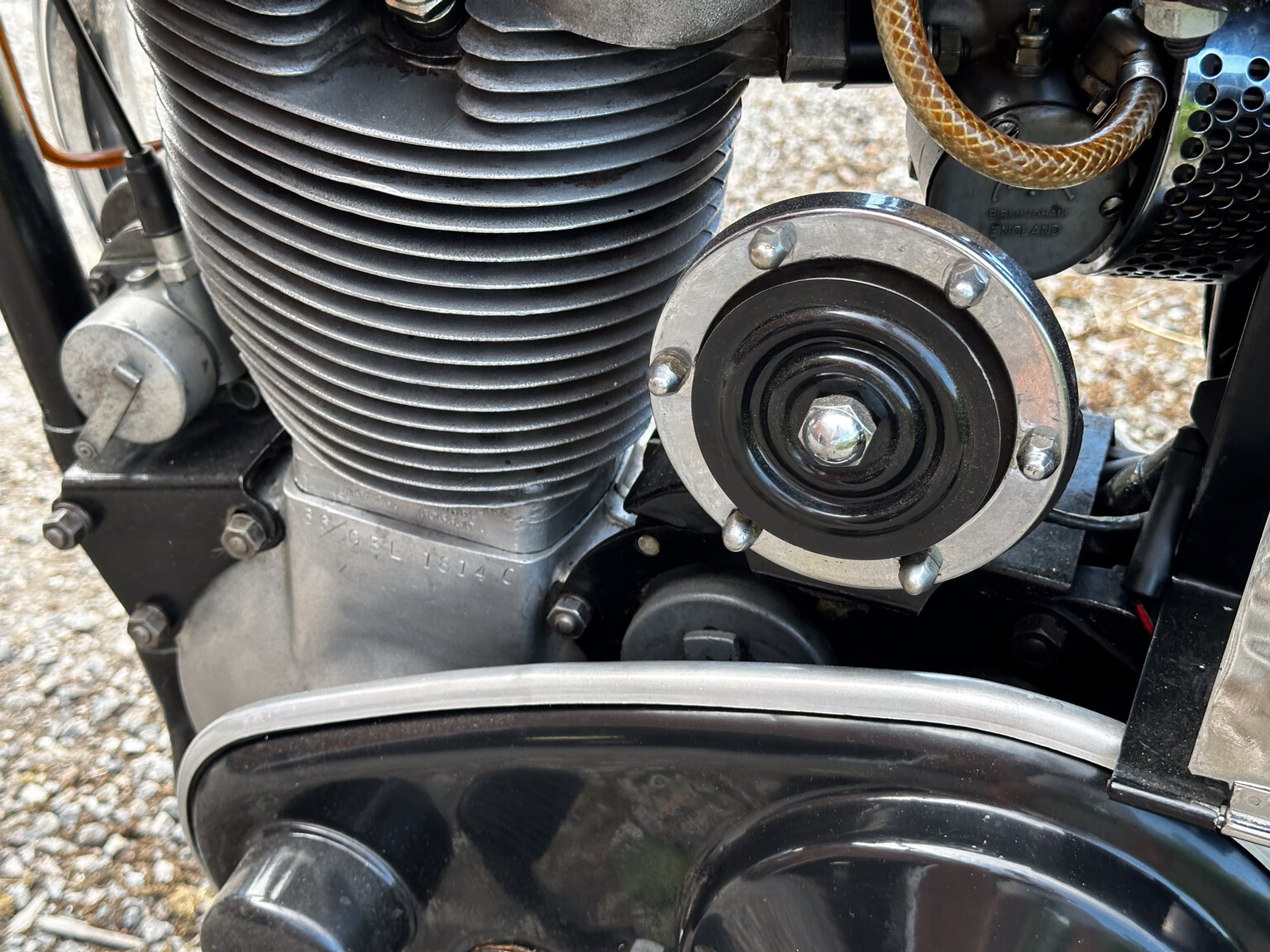 Image of 1952 AJS 16MS 350cc Matchless-replica mechanics