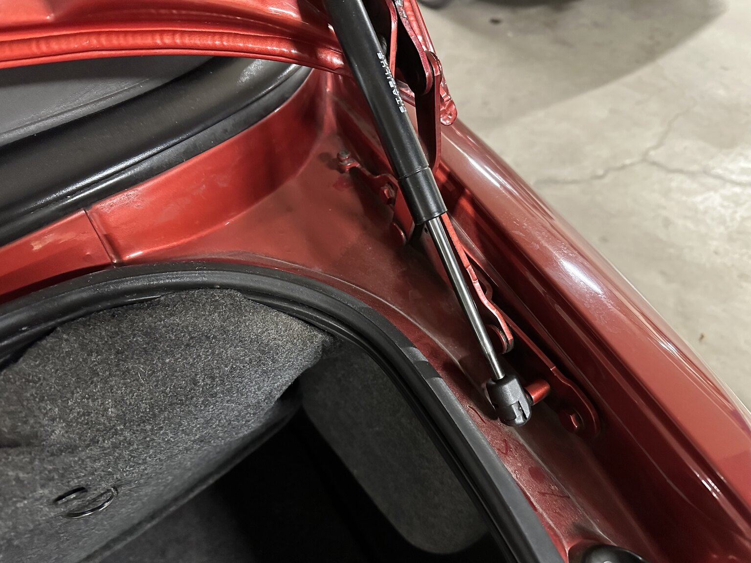 Interiörbild 1997 Saab 900 Cabriolet - En ägare