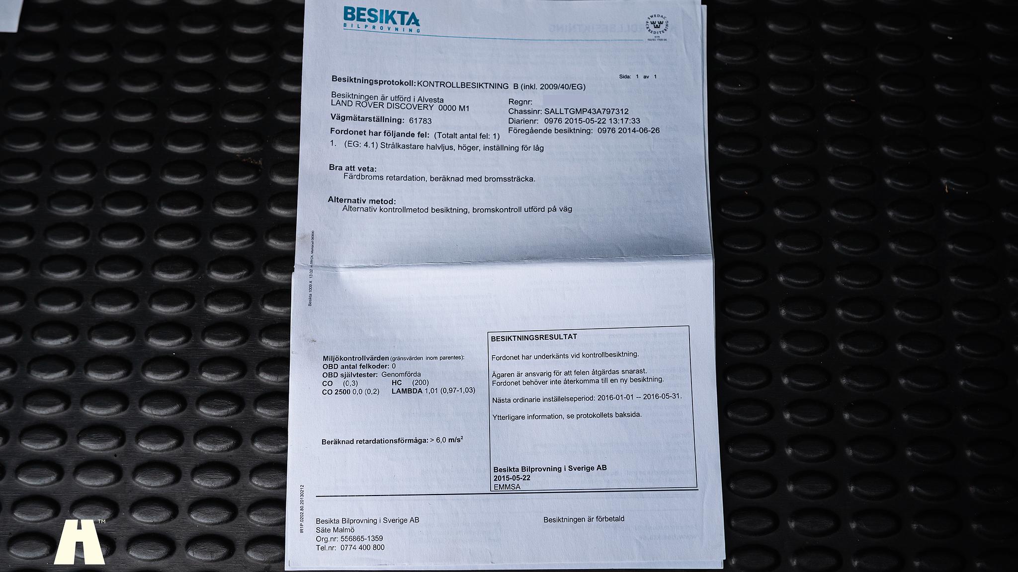 Documentation for 2003 Land Rover Discovery II, 2003