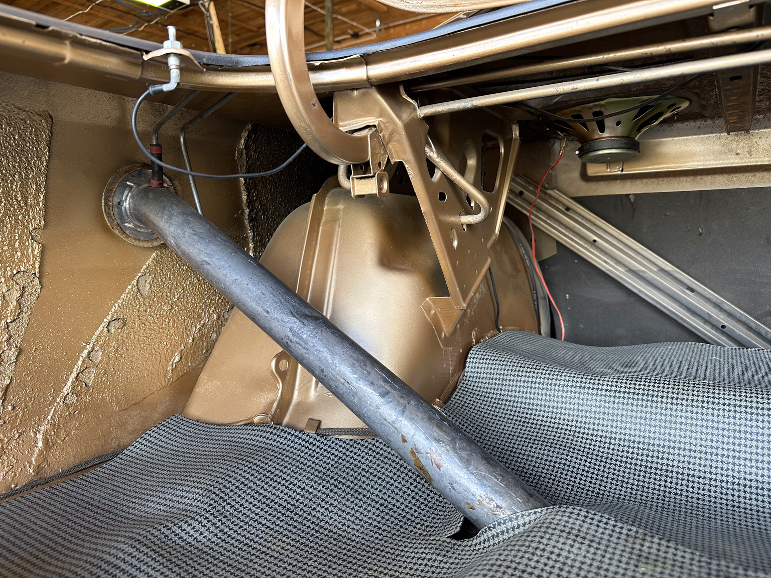 Interiörbild 1969 Dodge Dart Swinger 340