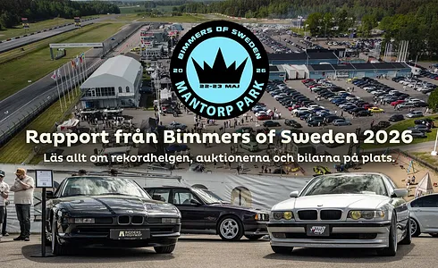 Rapport från rekordhelgen med Bimmers of Sweden 2026