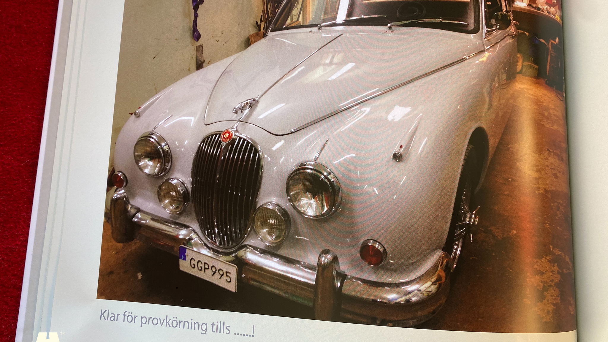 Dokumentation för 1961 Jaguar Mark 2