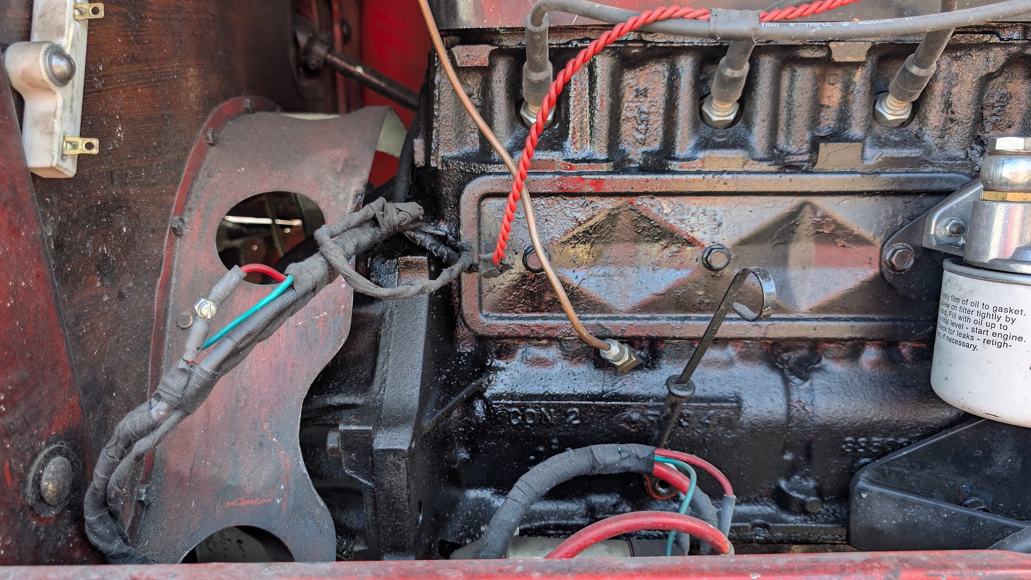 Image of 1929 FIAT 321C (521c) "Flying Fiona" mechanics