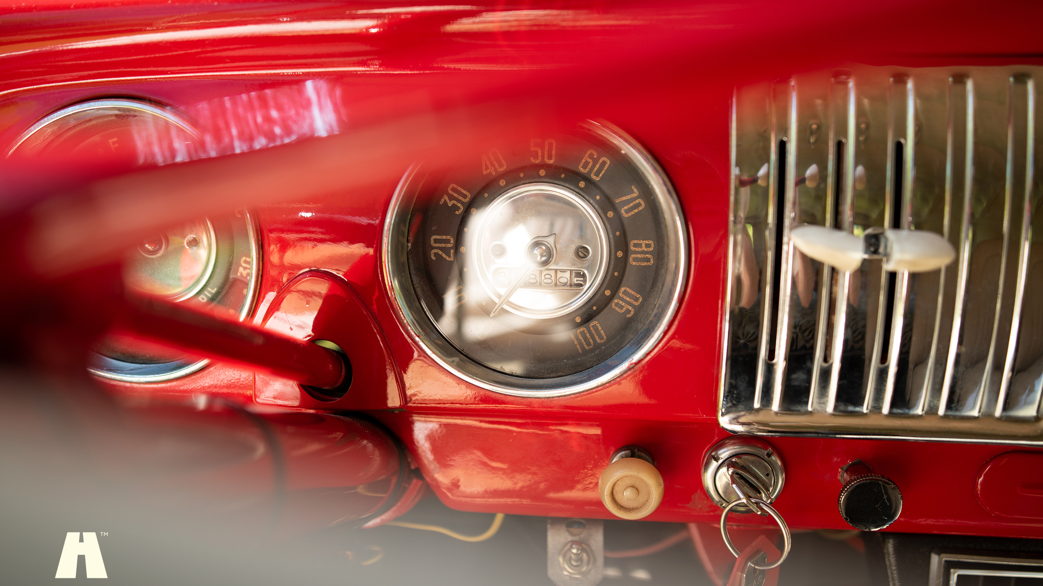 Innenraumfoto von 1952 Chevrolet Sedan Delivery Fire Truck (25)