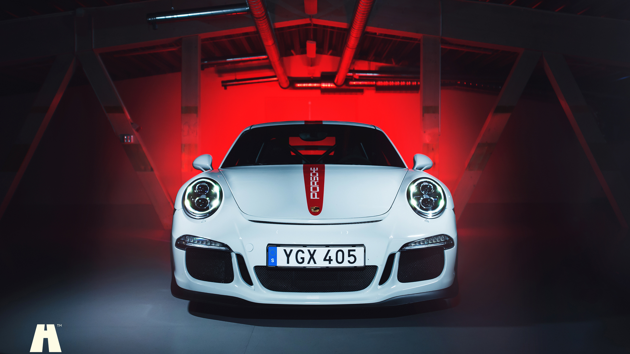 Exteriörbild på 2015 Porsche 991 GT3 2015