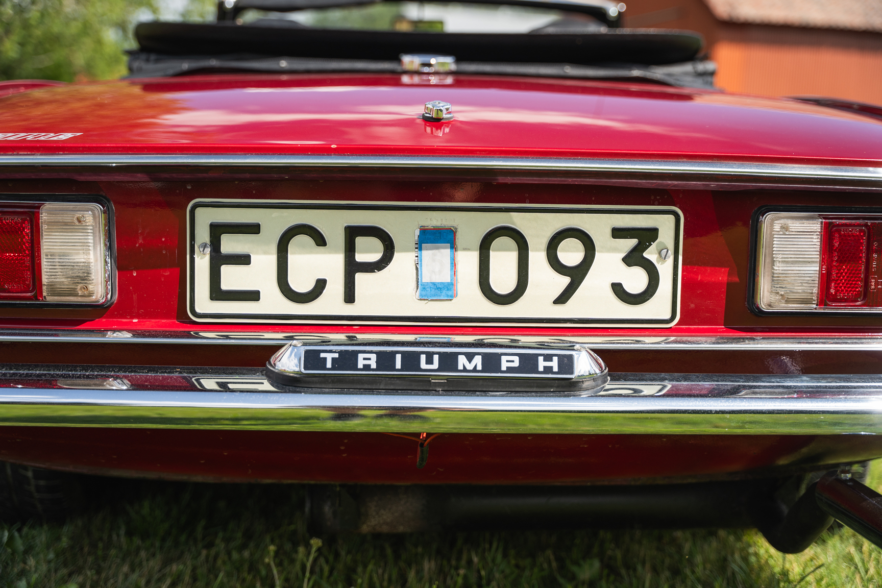 Exteriörbild på 1971 Triumph Spitfire MK4 (29)