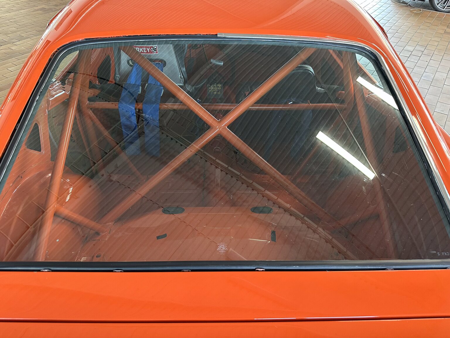 Exterior image of 1969 Ford Mustang Fastback Boss Race Car