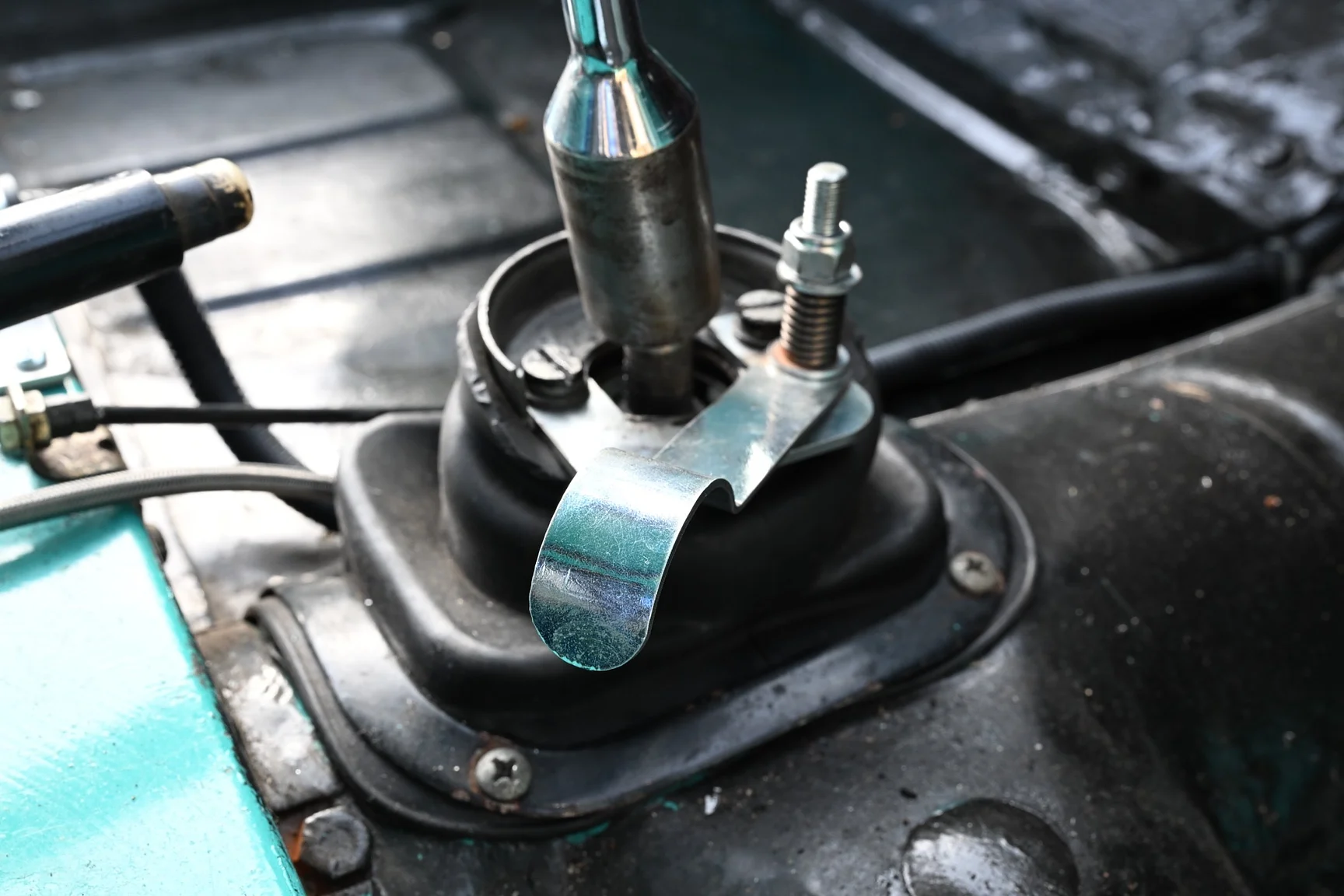 Interiörbild 1964 BMC  Cooper 970S (6)