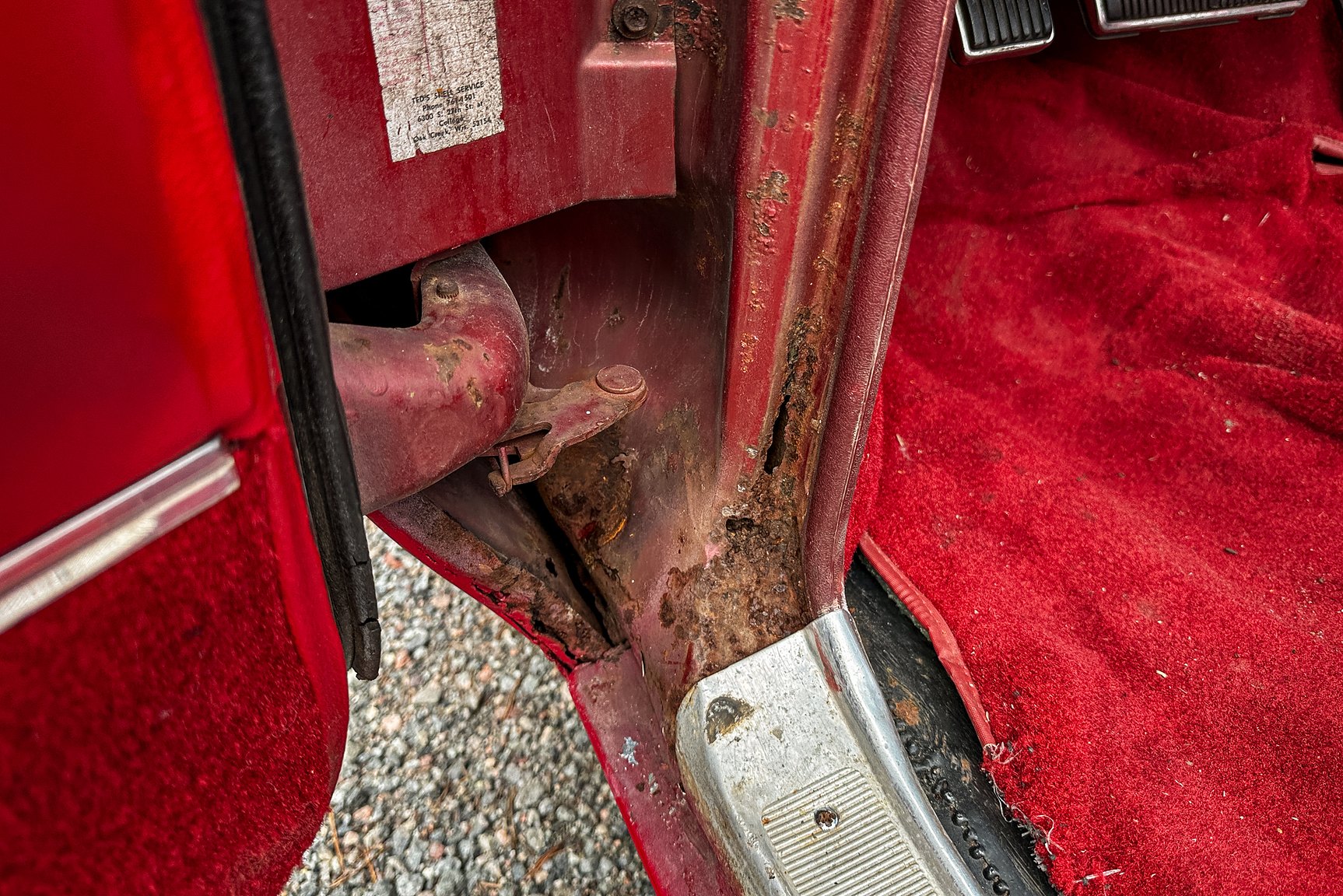 Interior image of 1968 Cadillac DeVille Convertible
