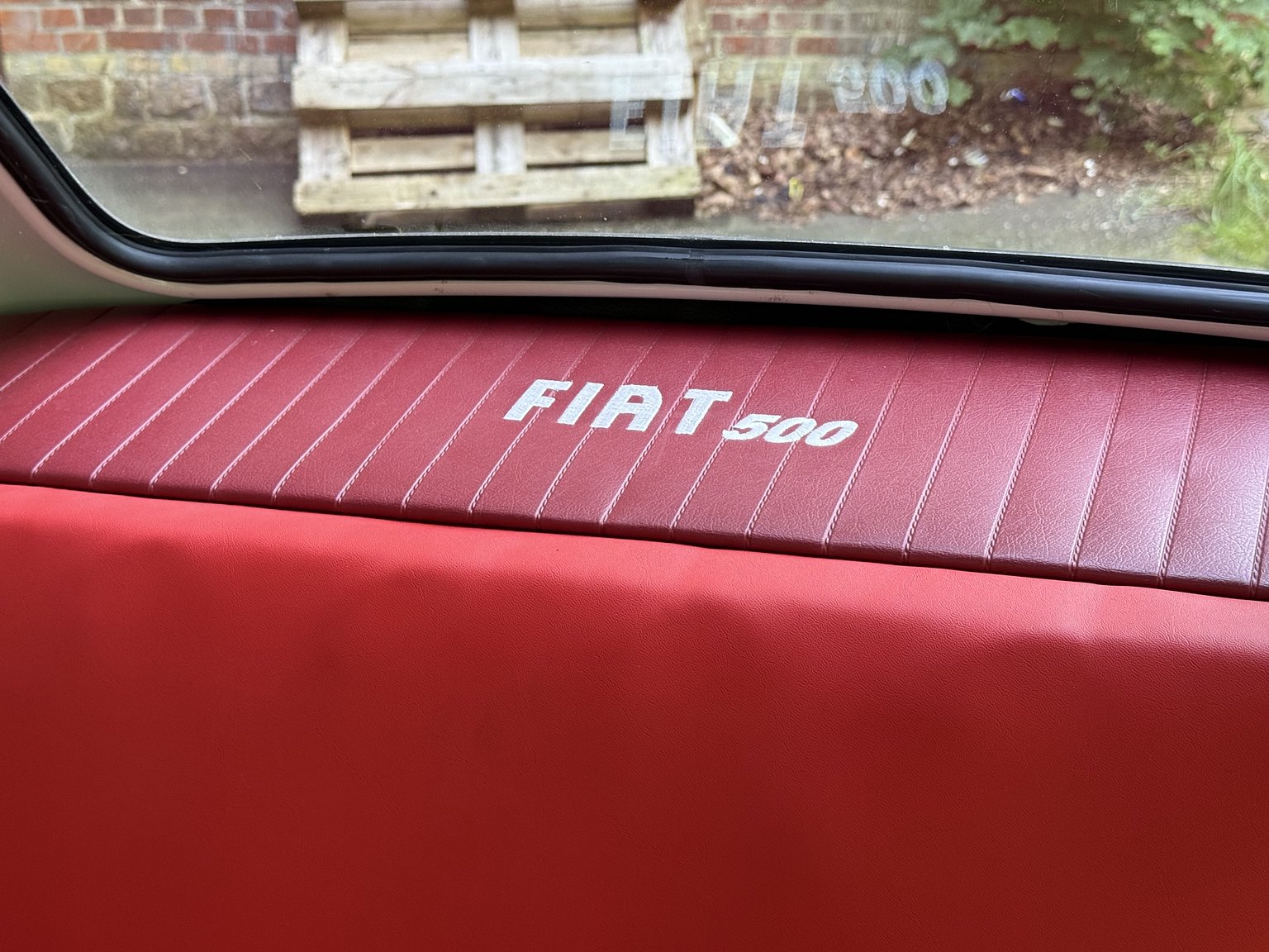Interior image of 1965 Fiat 500F