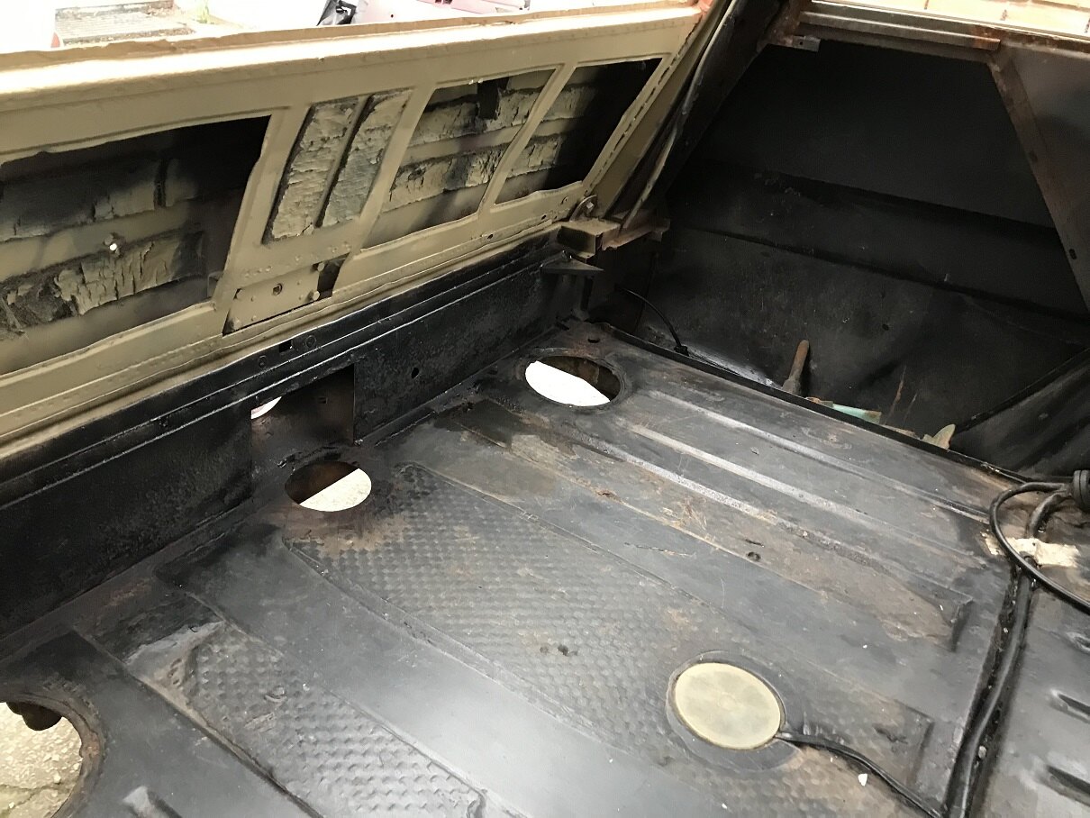 Innenraumfoto von 1965 Mercedes Benz 190 DC Safari