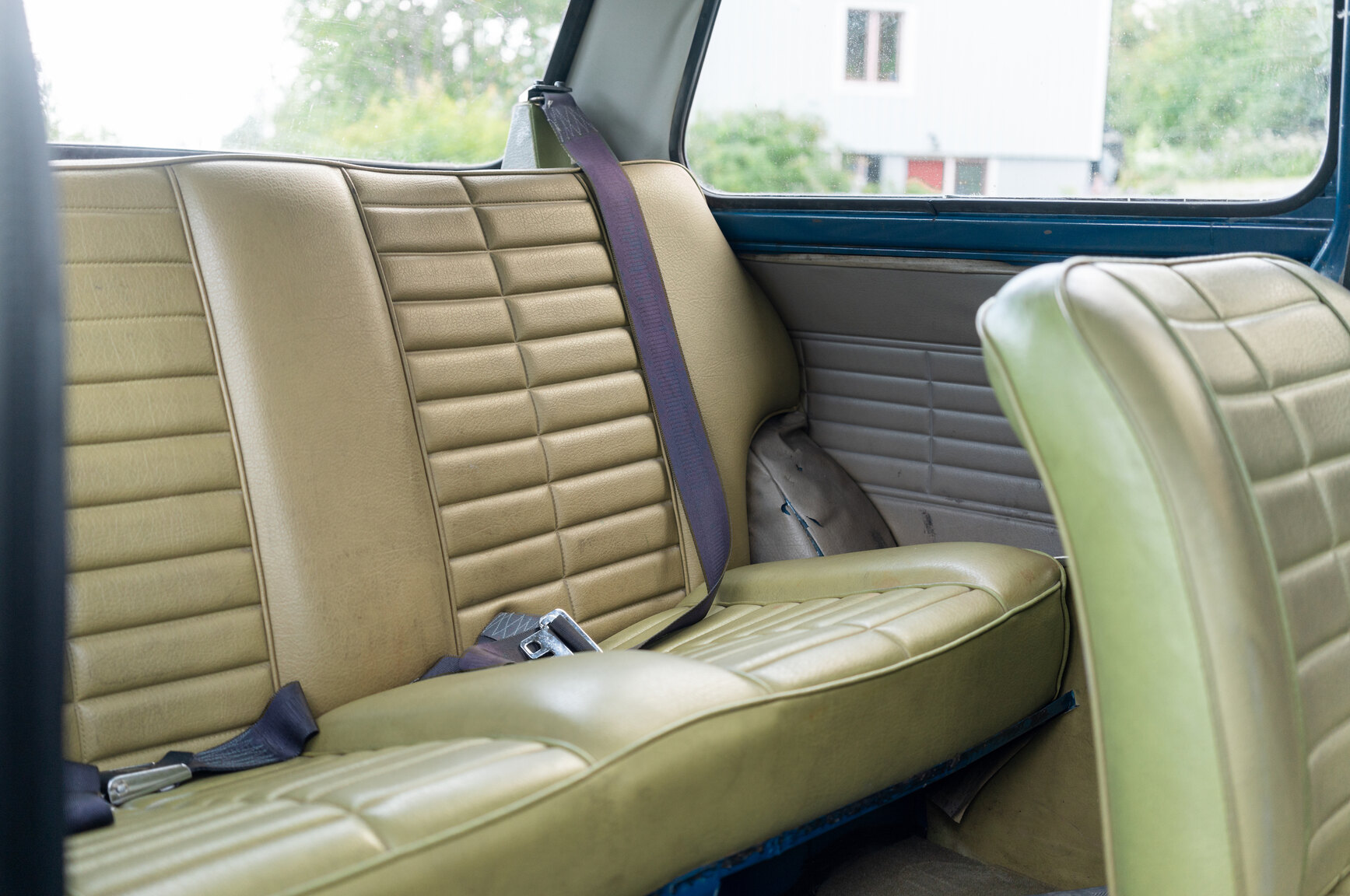 Interiörbild 1972 Austin Mini 1000