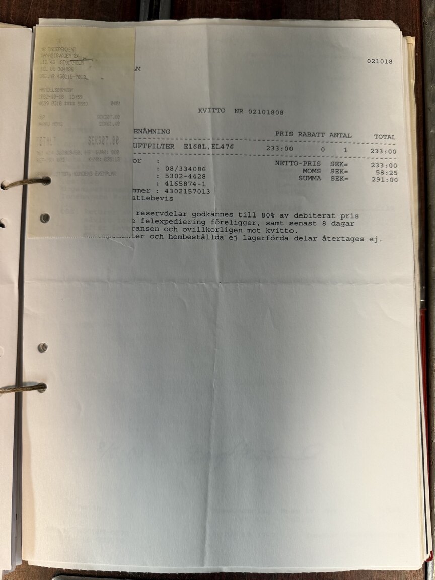 Documentation for 1967 Mercedes-Benz 230 Safari