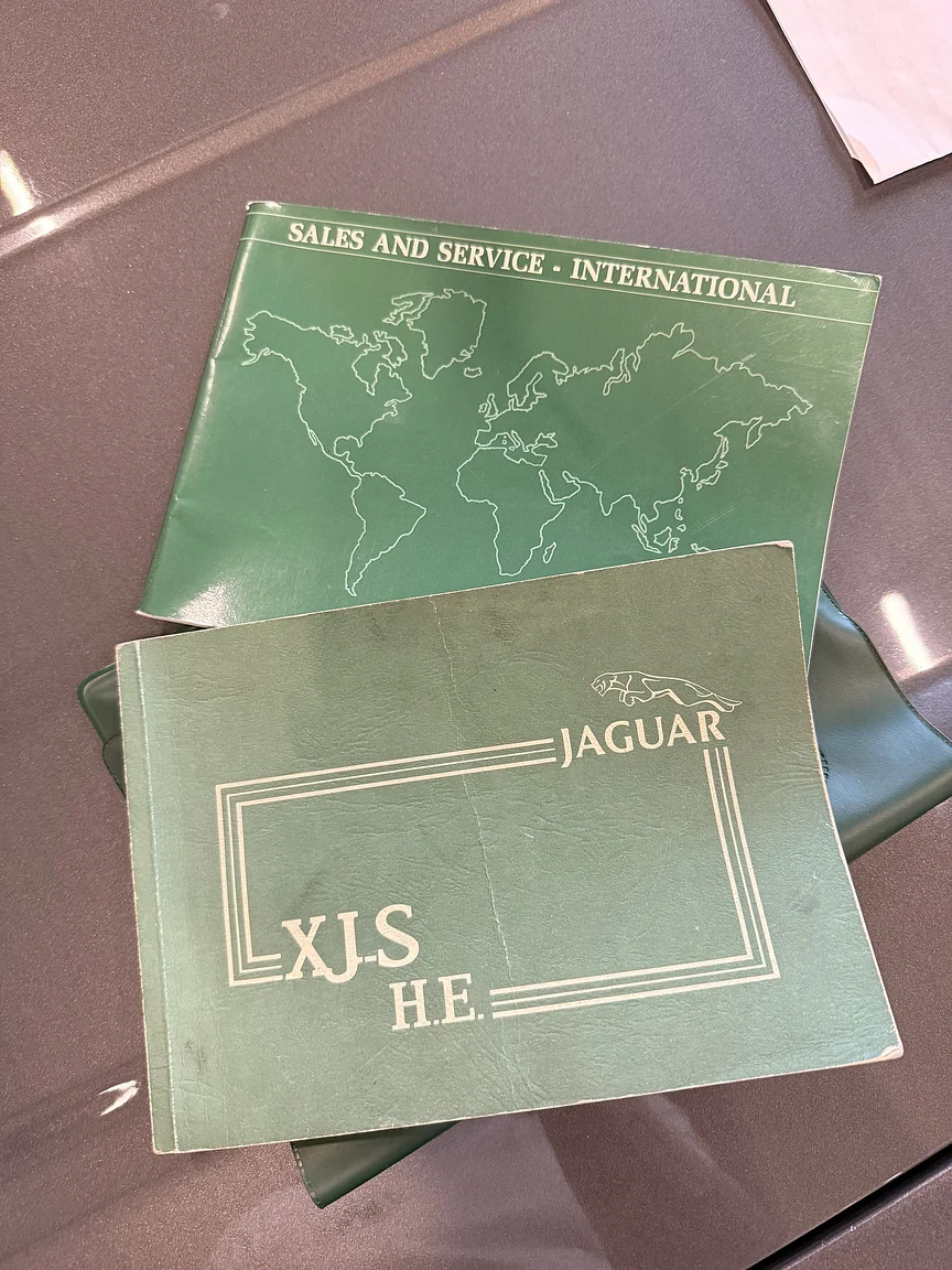 Dokumentation för 1985 Jaguar XJS HE (3)