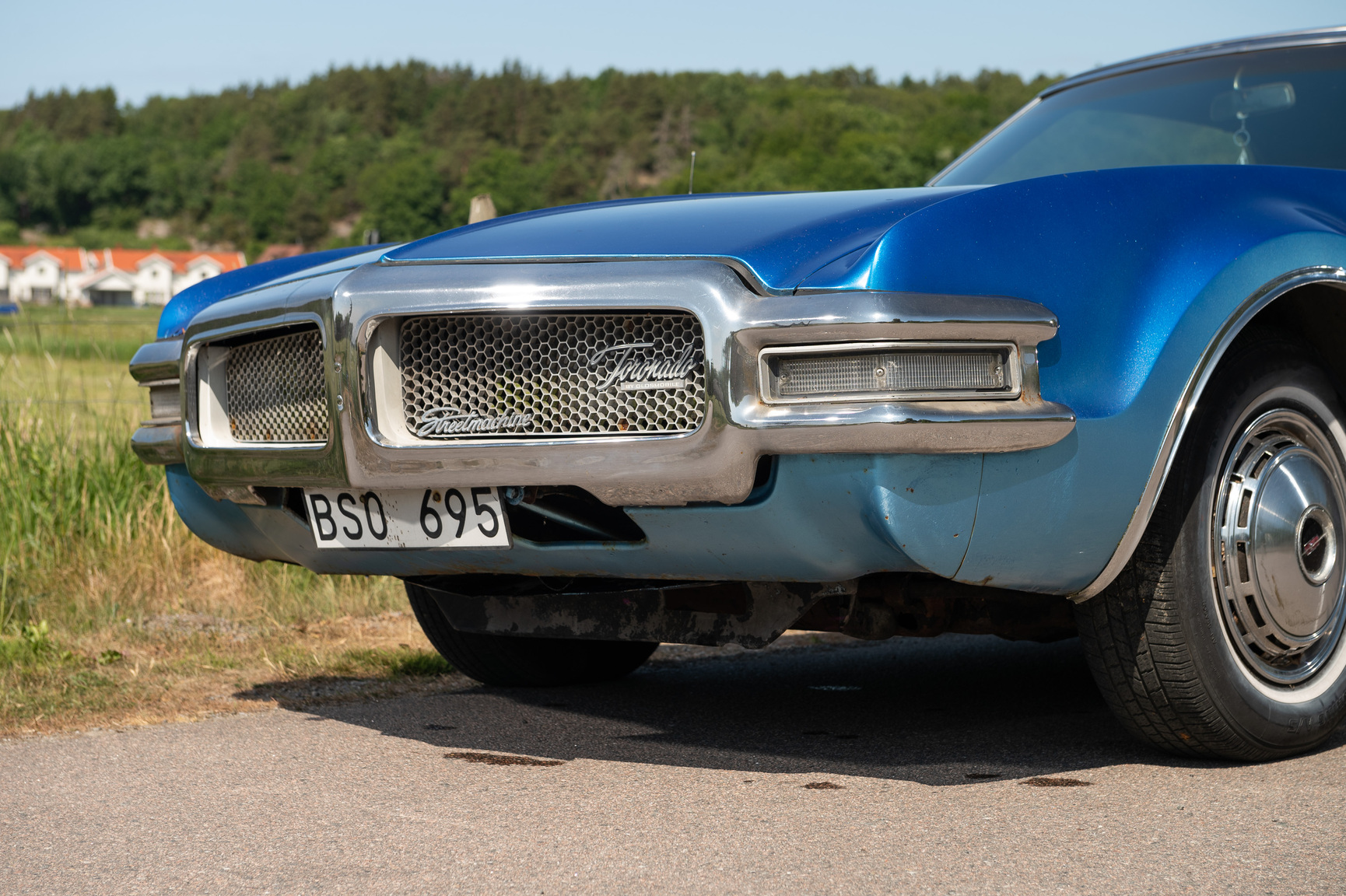 Exteriörbild på 1968 Oldsmobile Toronado (17)