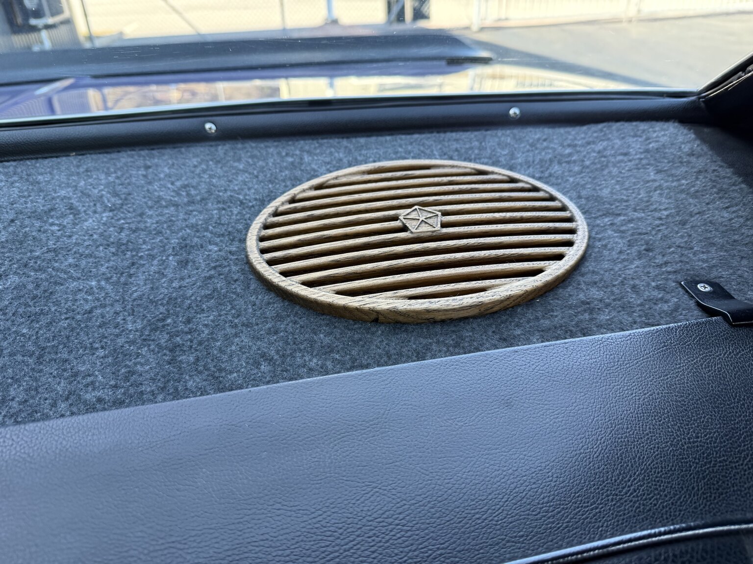 Interiörbild 1970 Dodge Challenger T/A 440 cui