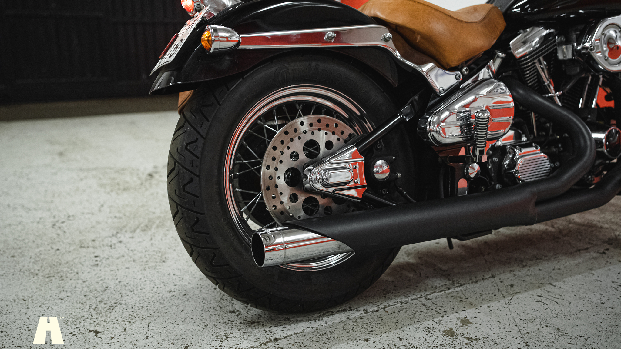 Exteriörbild på 1990 Harley Davidson Heritage Softail Classic Custom