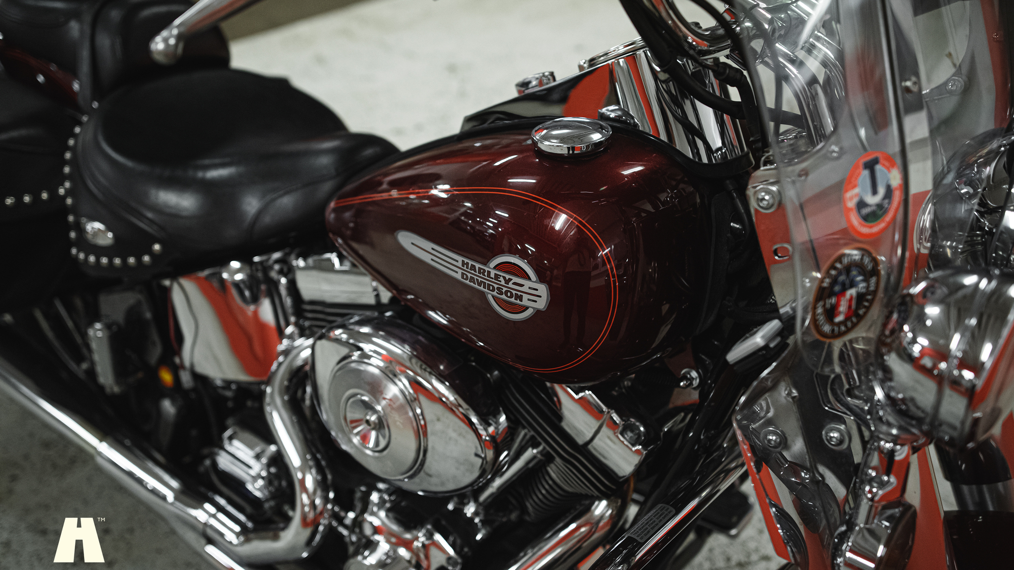 Exterior image of 2002 Harley-Davidson Heritage Softail Classic
