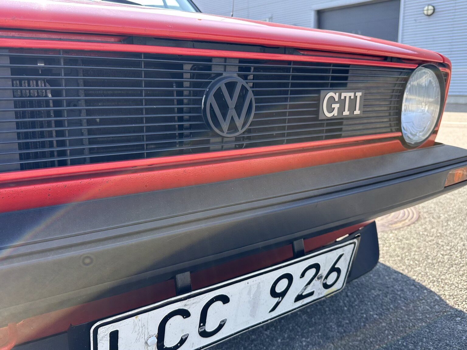 Aussenfoto 1984 Volkswagen Golf GTI