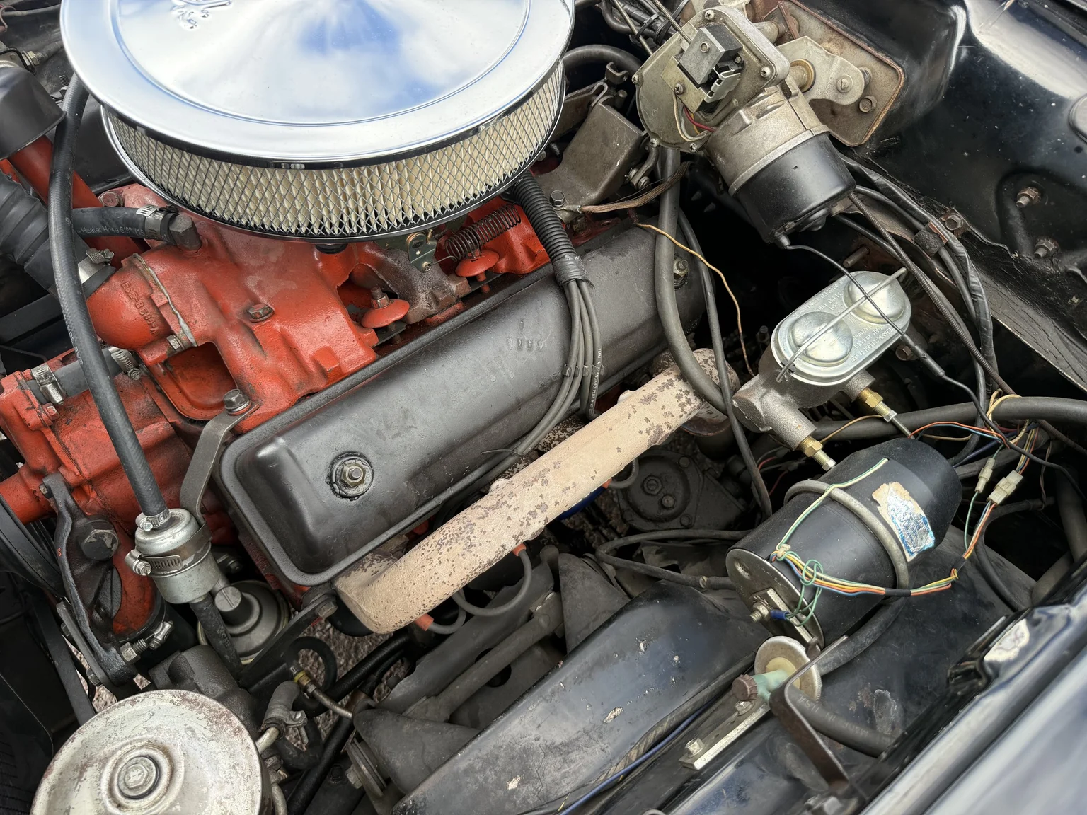 Image of 1957 Ford Fairlane 500 Hardtop Cabriolet mechanics (5)