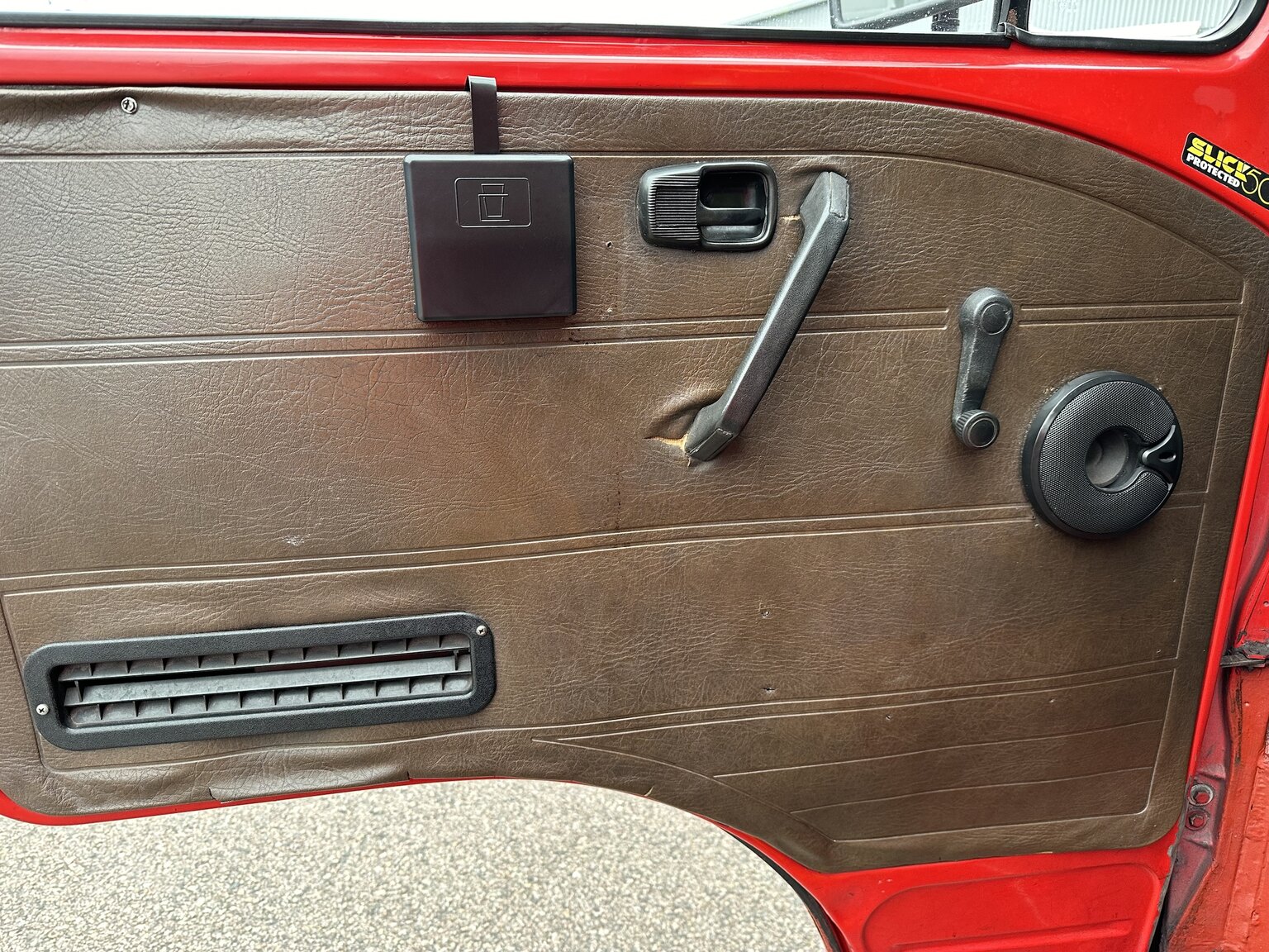 Interiörbild 1983 Volkswagen LT46 bärgare (30)