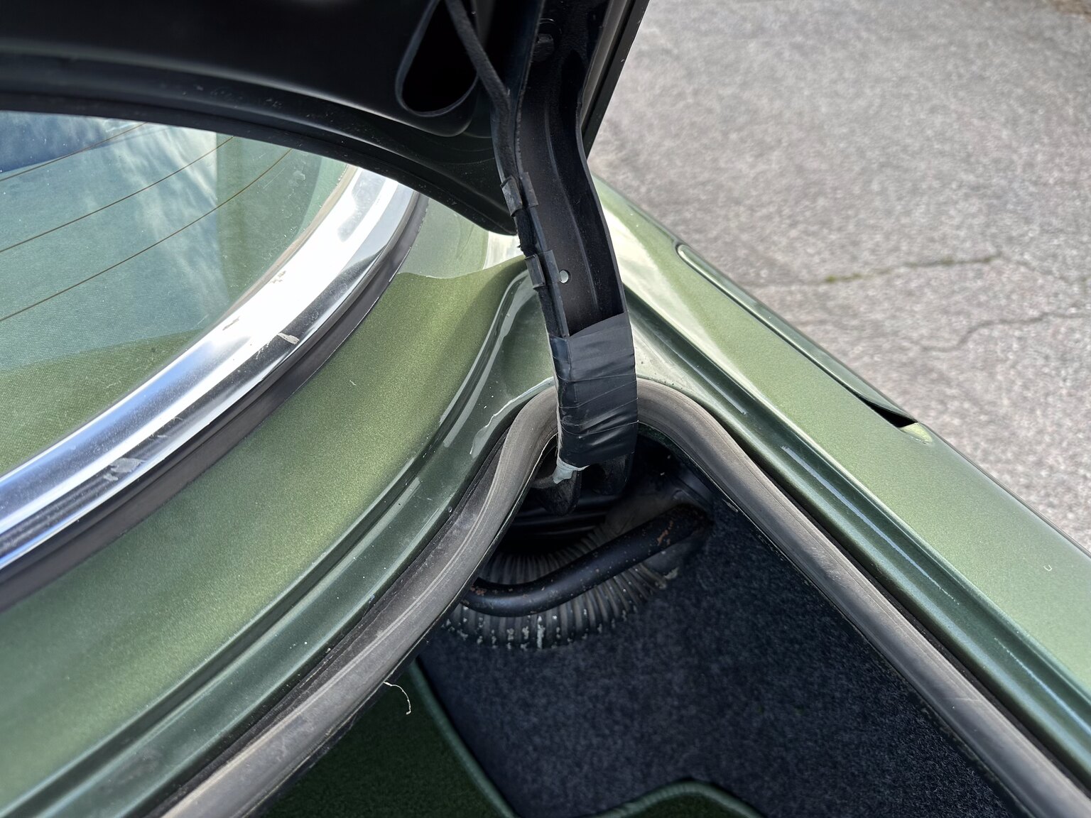 Interiörbild 1974 Mercedes Benz 450 SLC