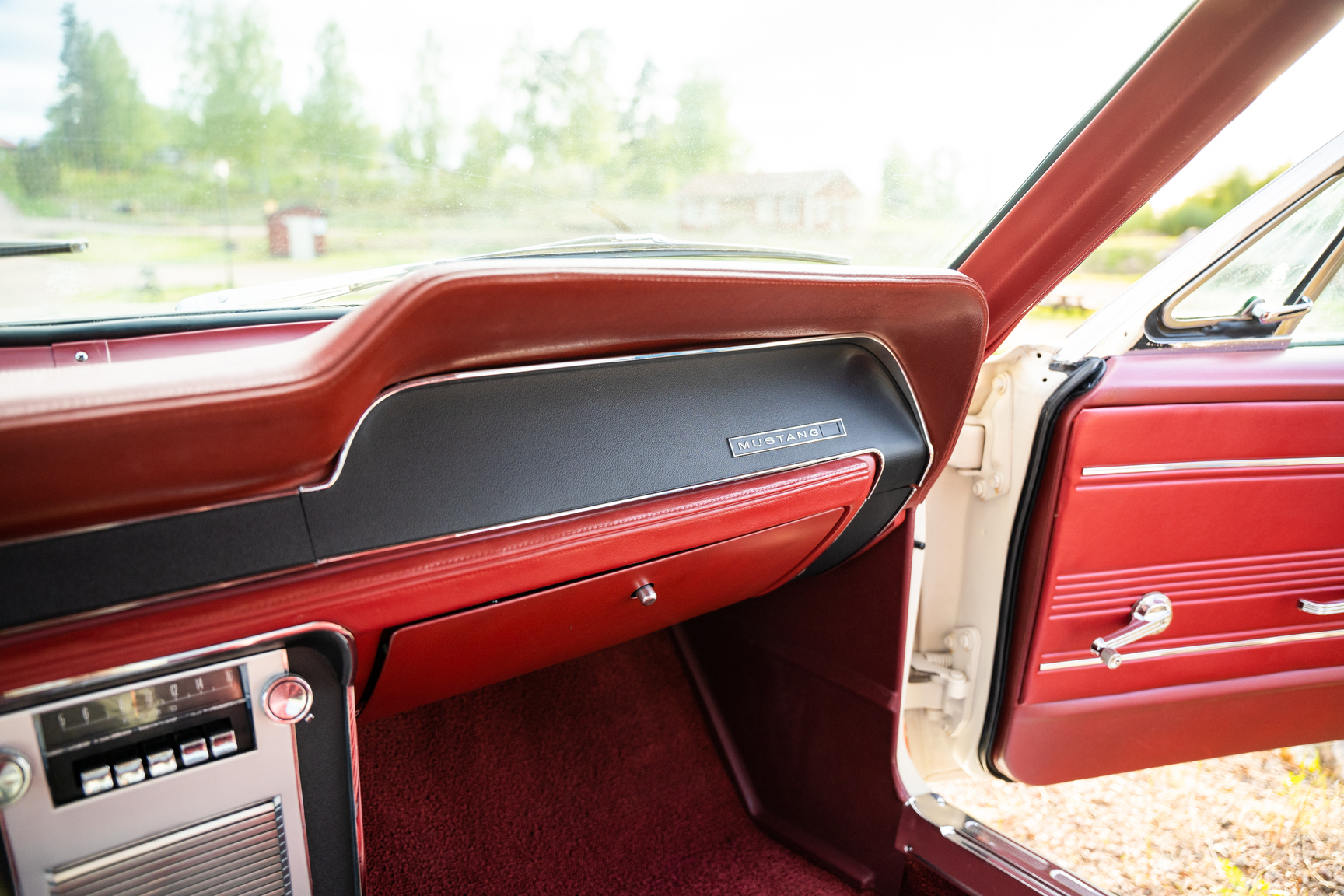 Interiörbild 1967 Ford Mustang Fastback (25)