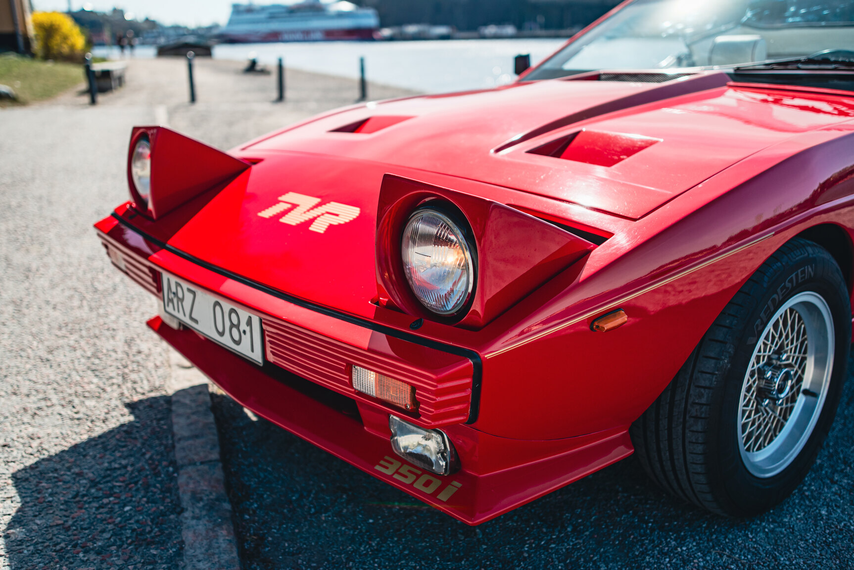 Exteriörbild på 1985 TVR 350i Cabriolet 3.5 V8
