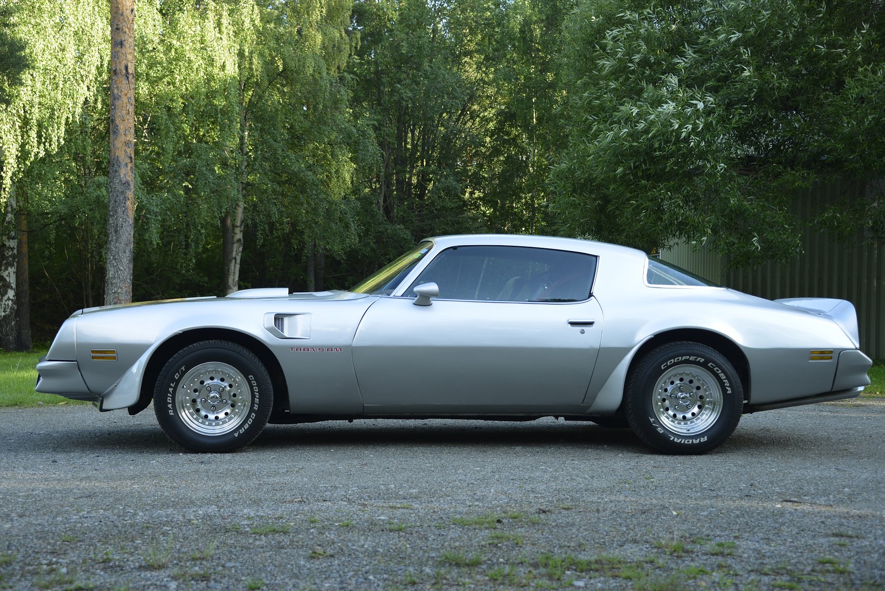 Exteriörbild på 1976 Pontiac Firebird Trans Am