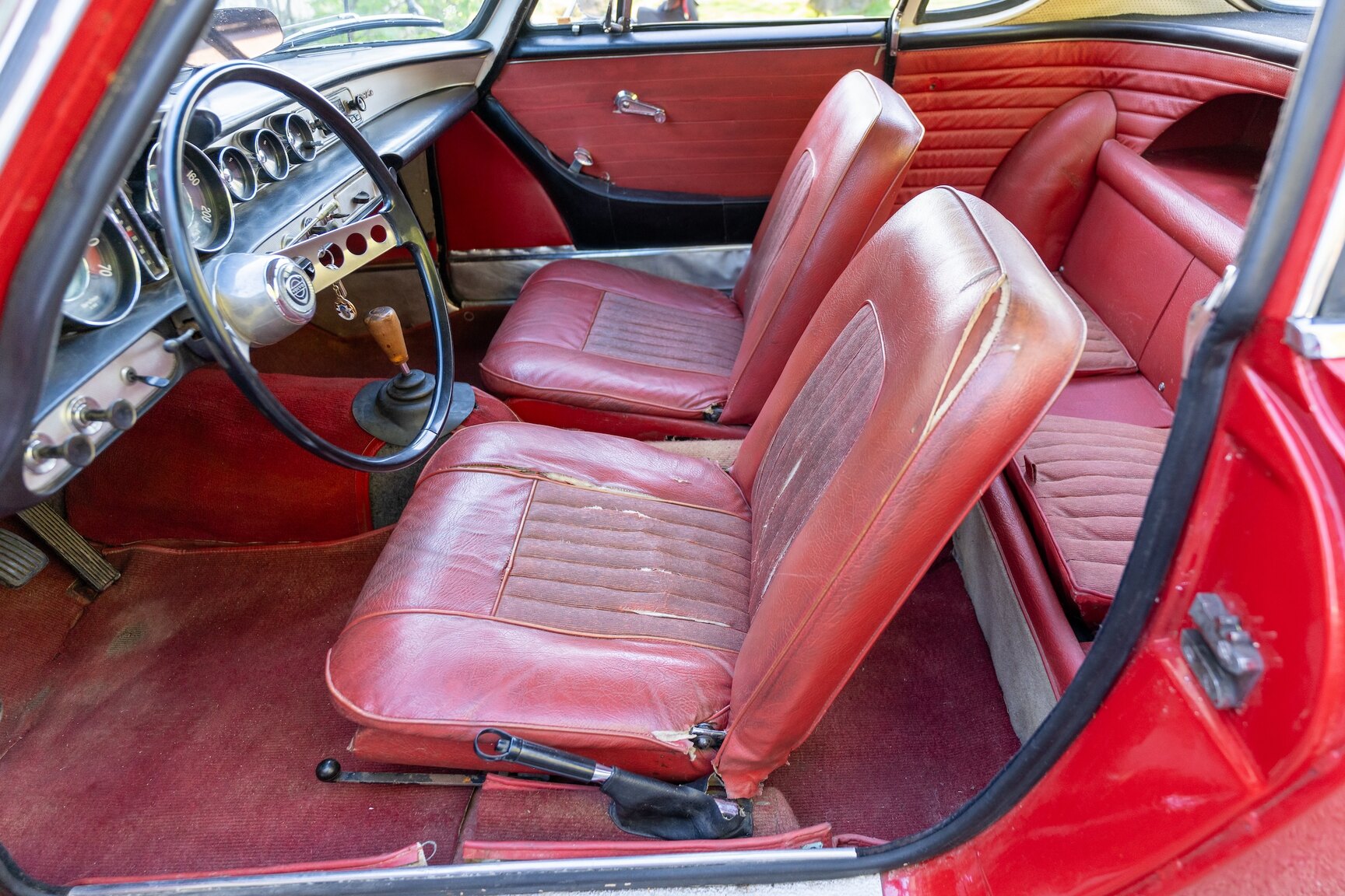 Interiörbild 1961 Volvo P1800