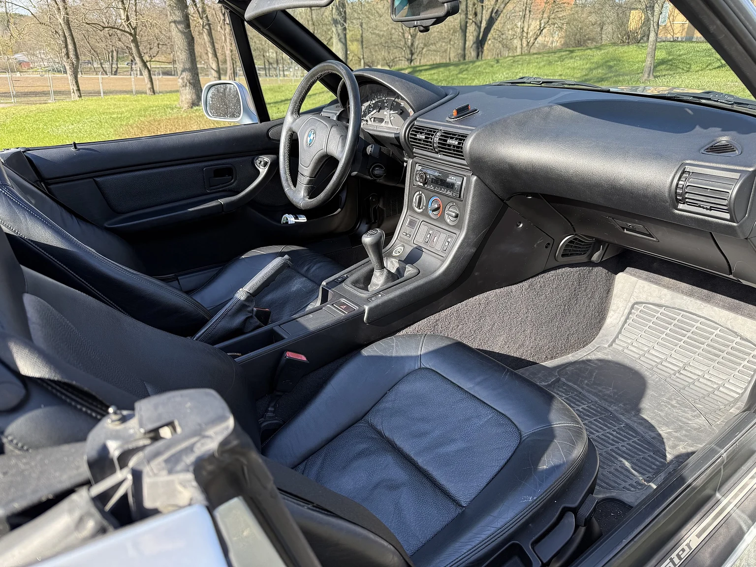 Interiörbild 1996 BMW Z3 1.8 Z3 (39)